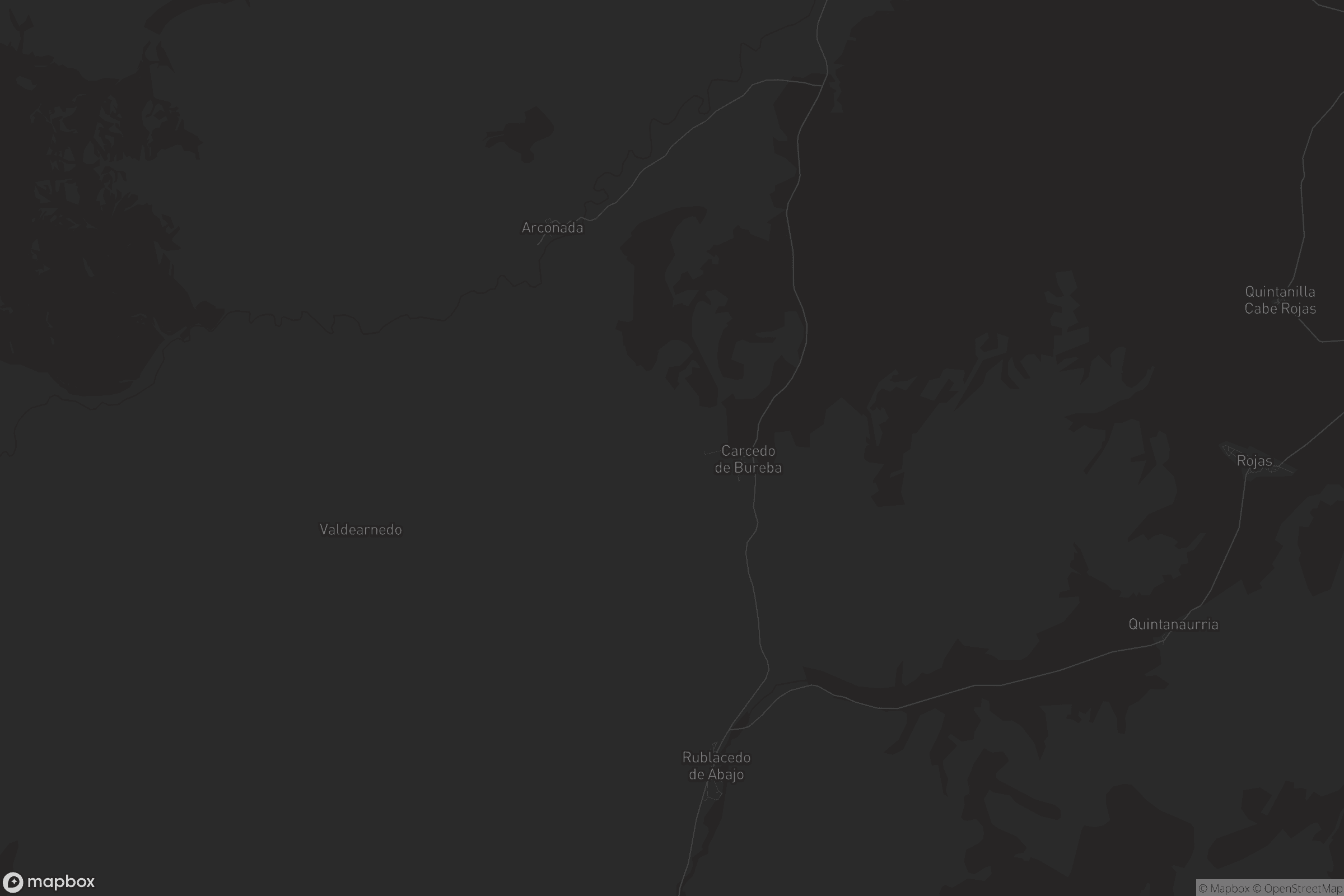 Mapa de Carcedo de Bureba