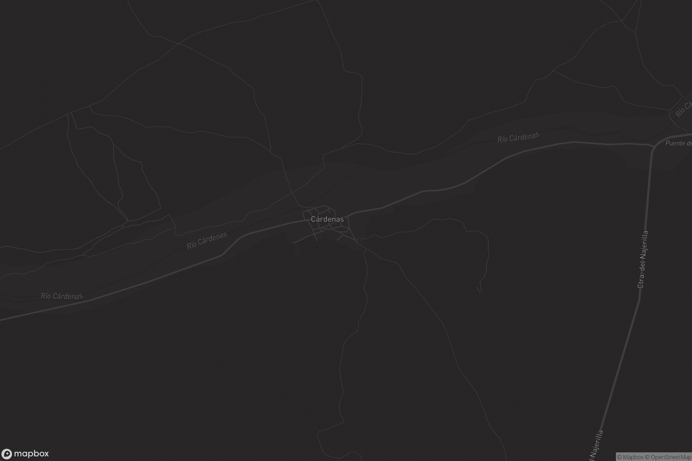 Mapa de Cárdenas