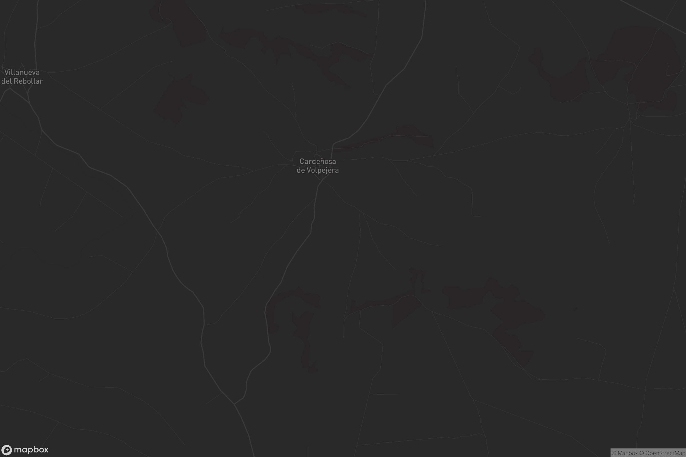 Mapa de Cardeñosa de Volpejera