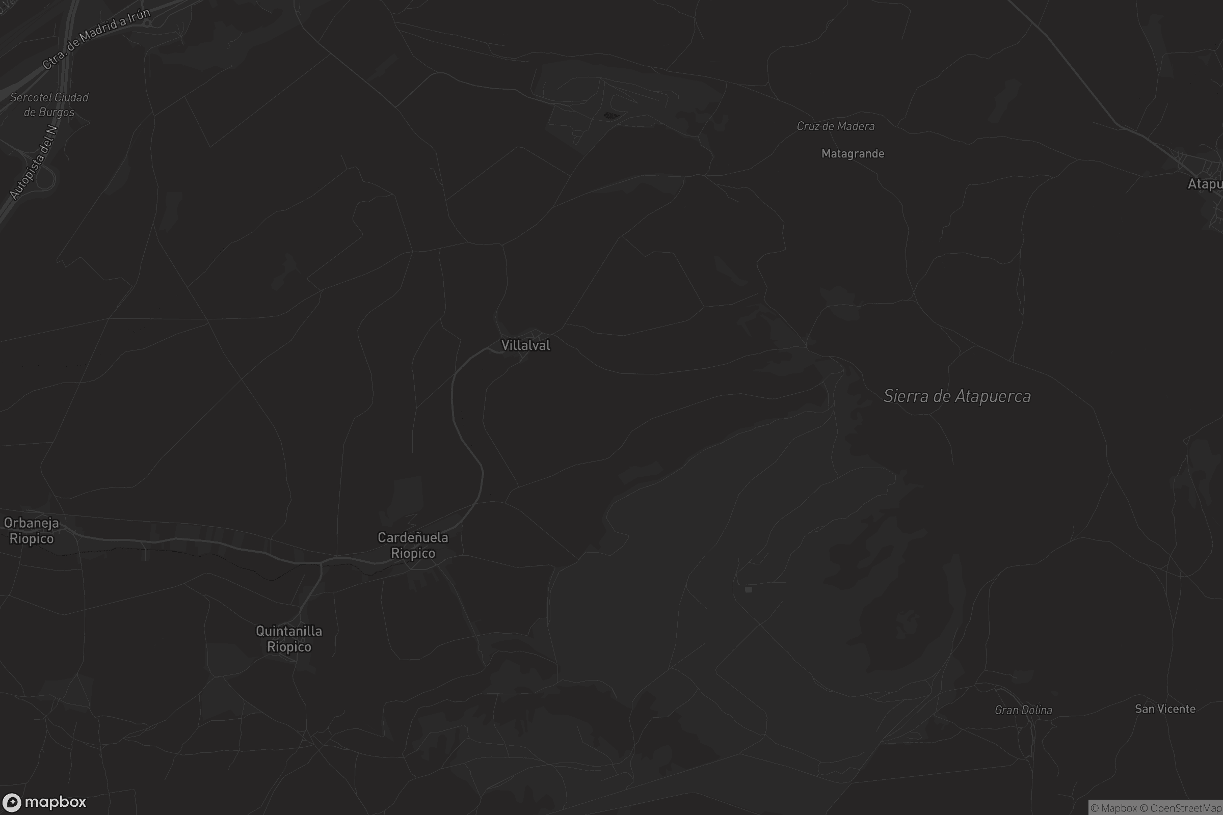 Mapa de Cardeñuela Riopico