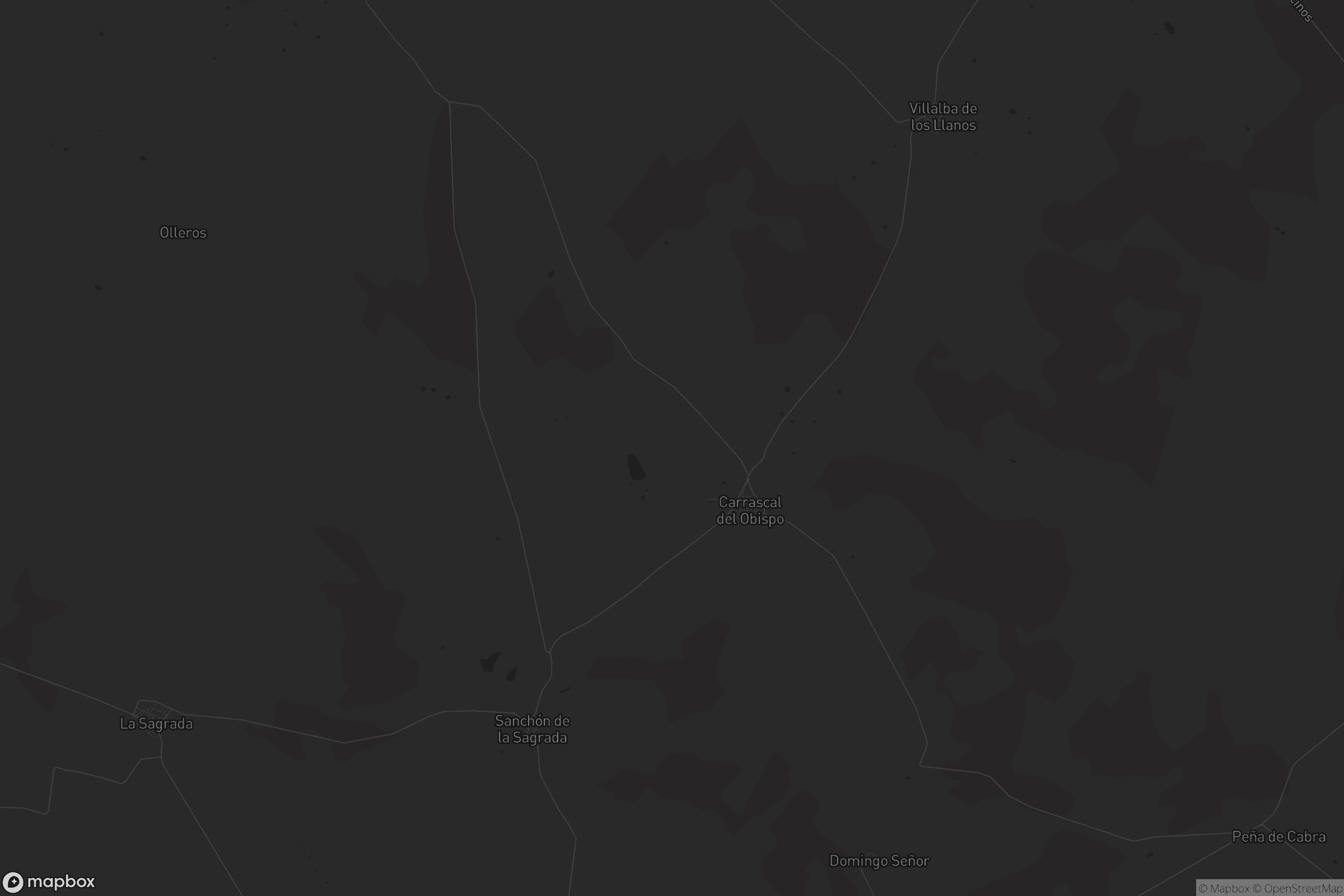 Mapa de Carrascal del Obispo