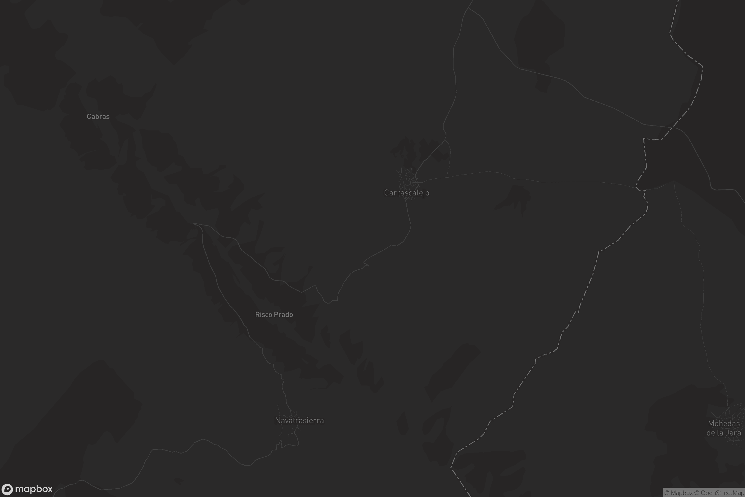 Mapa de Carrascalejo