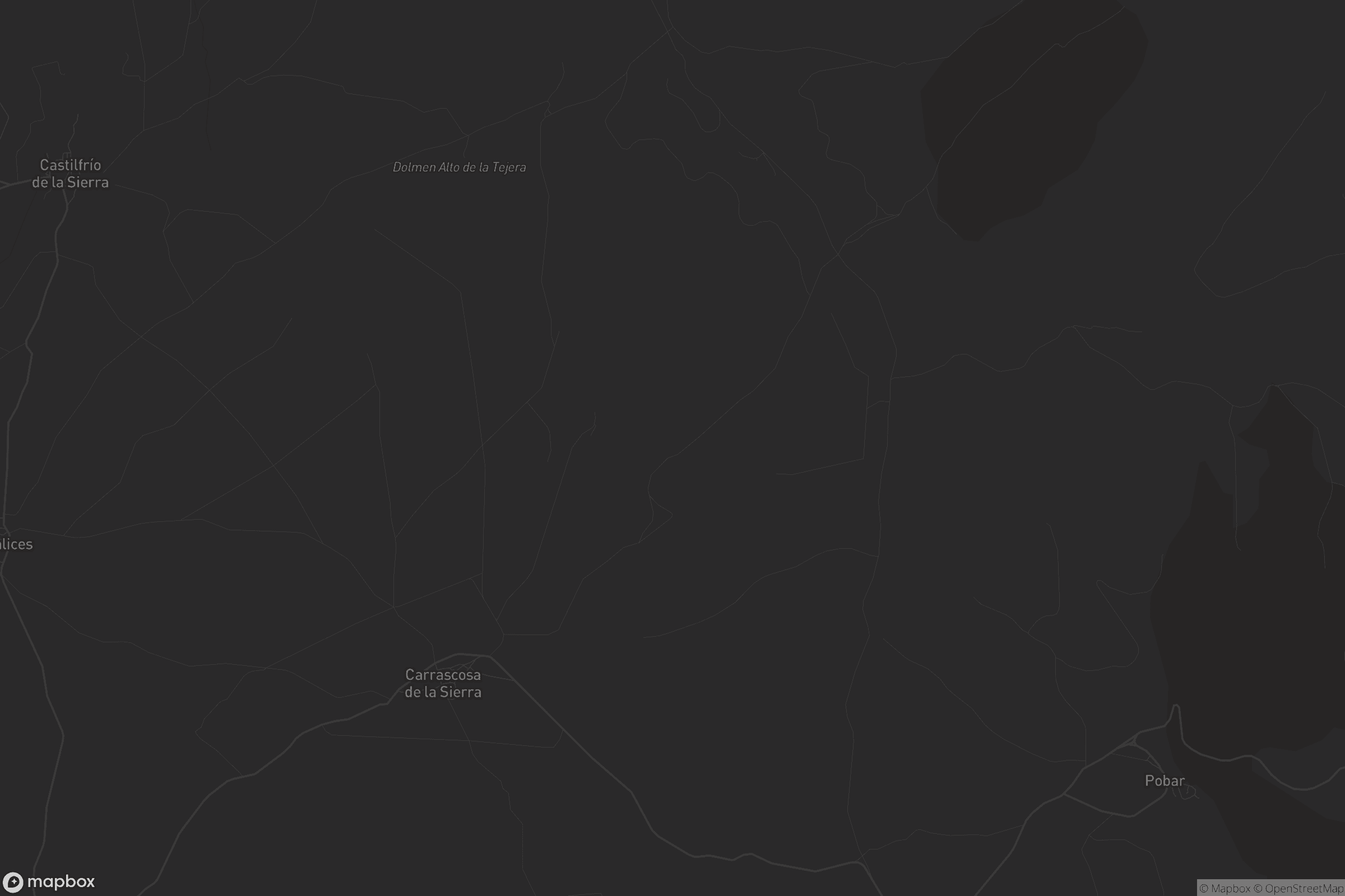 Mapa de Carrascosa de la Sierra