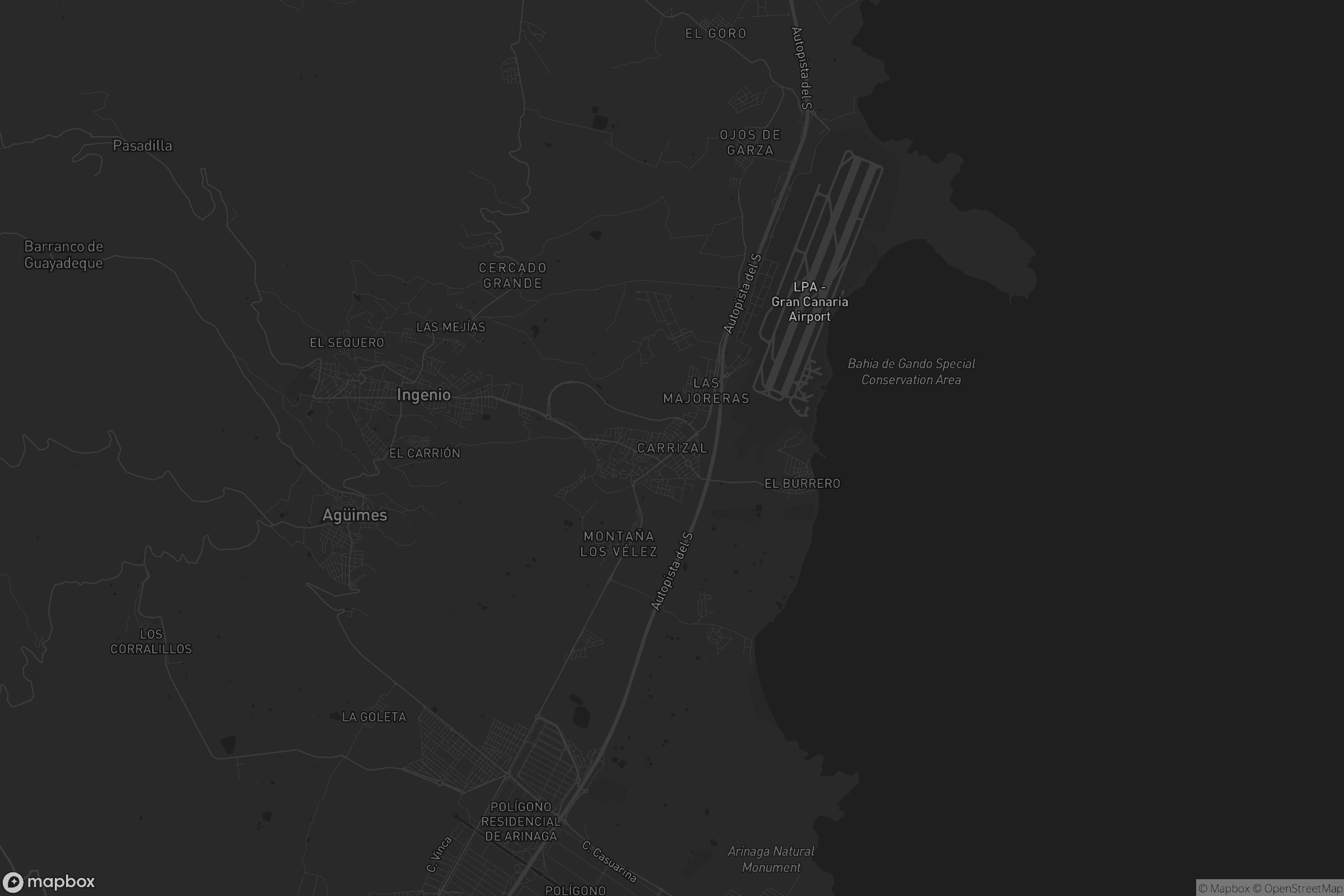 Mapa de Carrizal