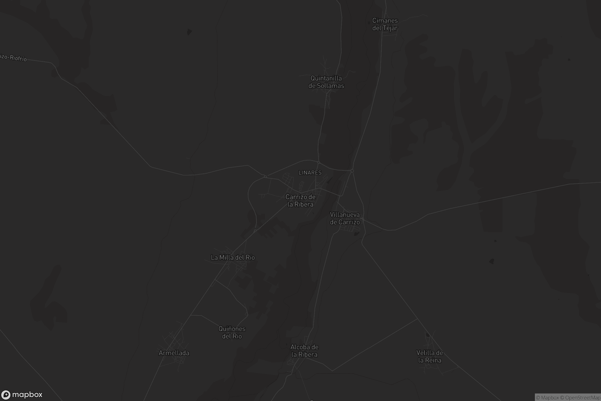 Mapa de Carrizo de la Ribera