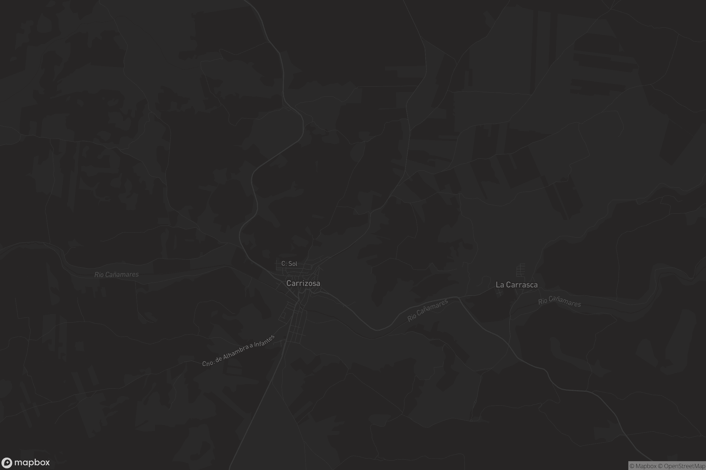 Mapa de Carrizosa