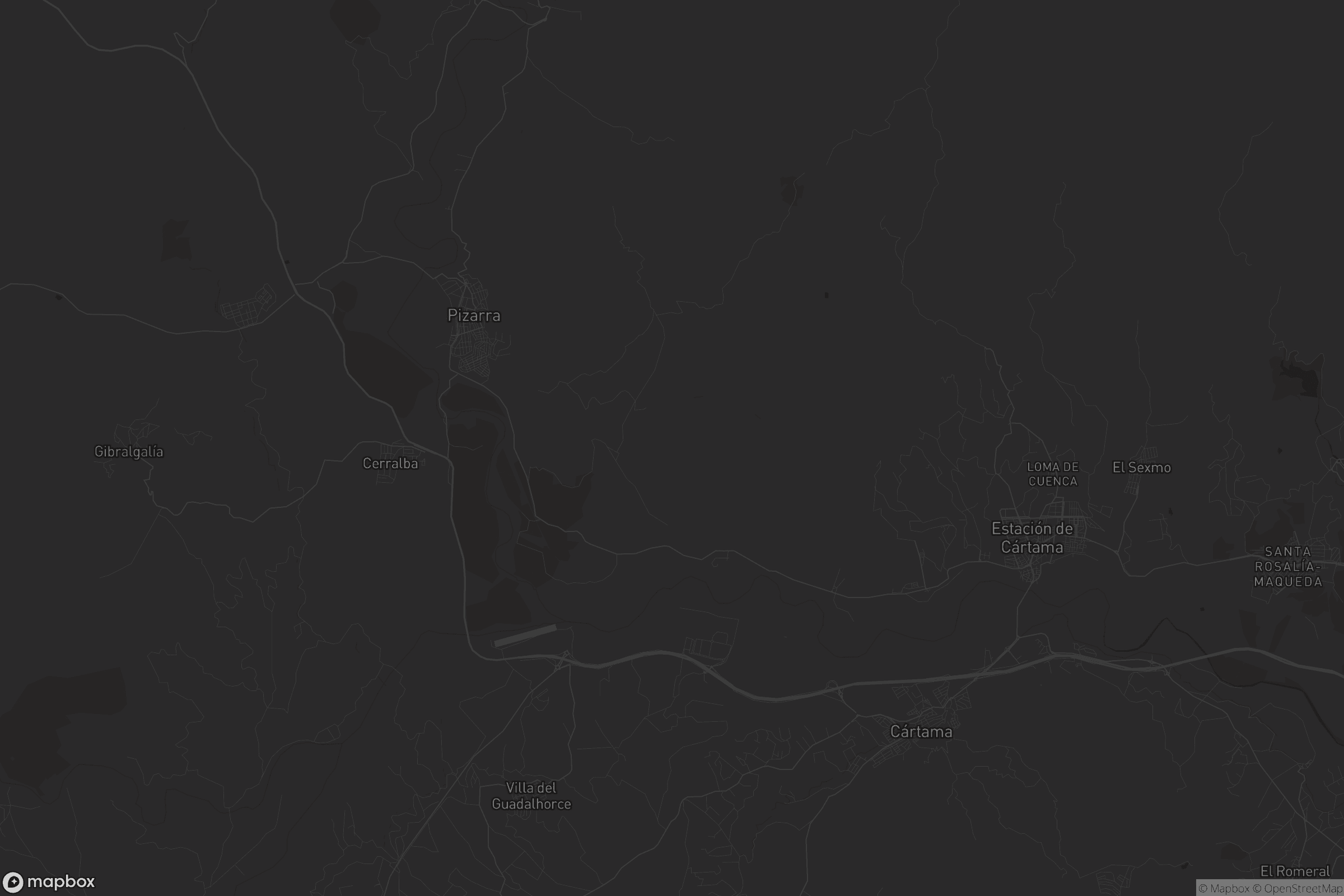 Mapa de Cártama