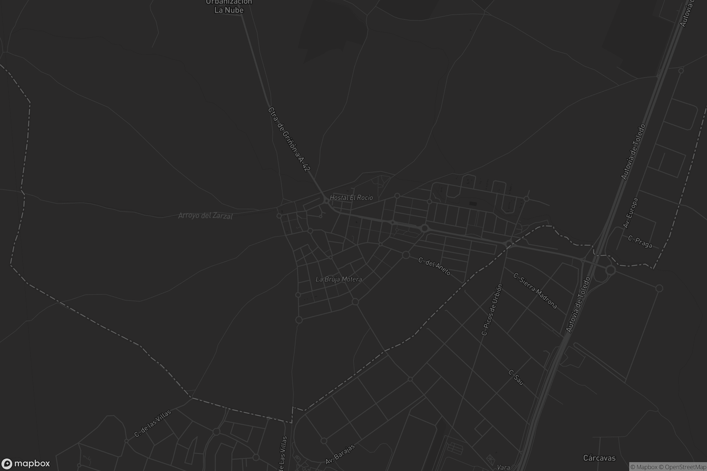 Mapa de Casarrubuelos