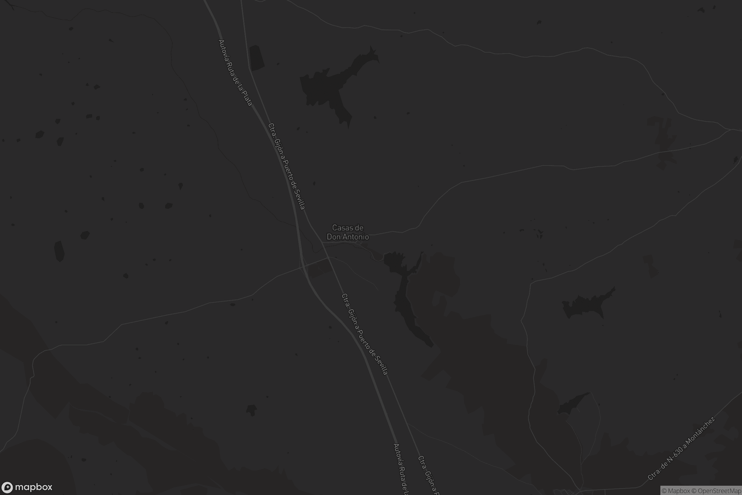 Mapa de Casas de Don Antonio
