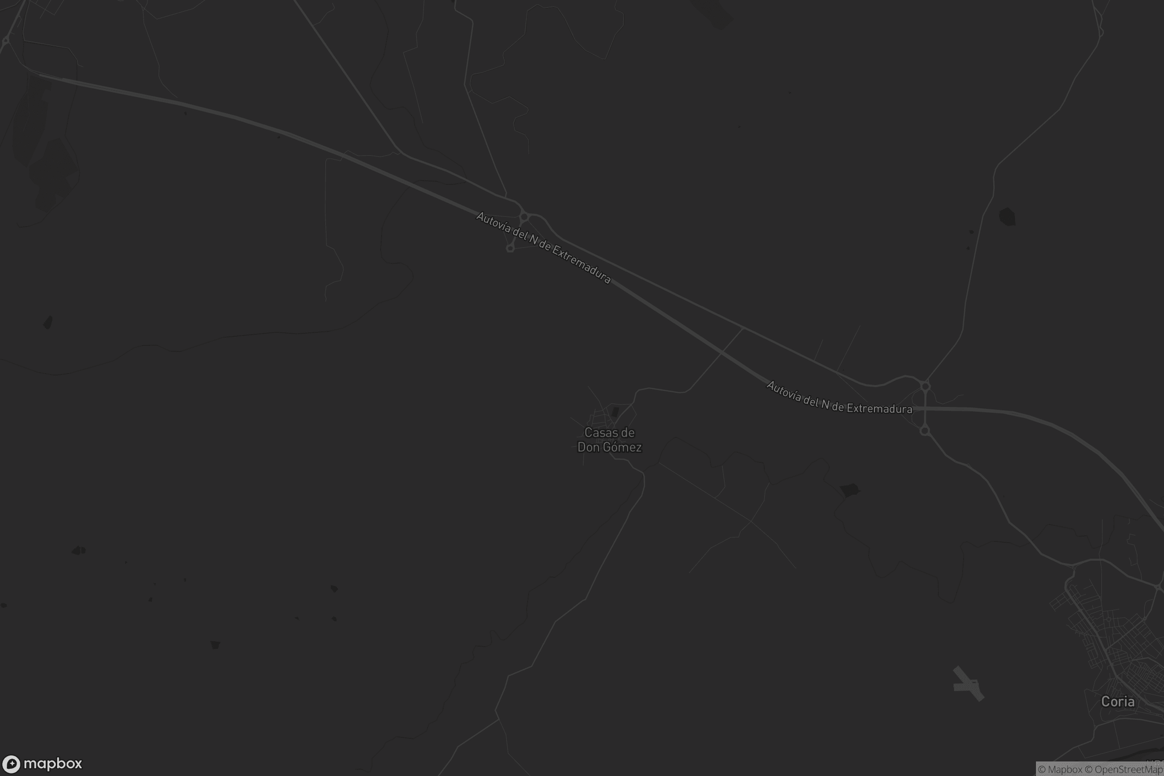 Mapa de Casas de Don Gómez