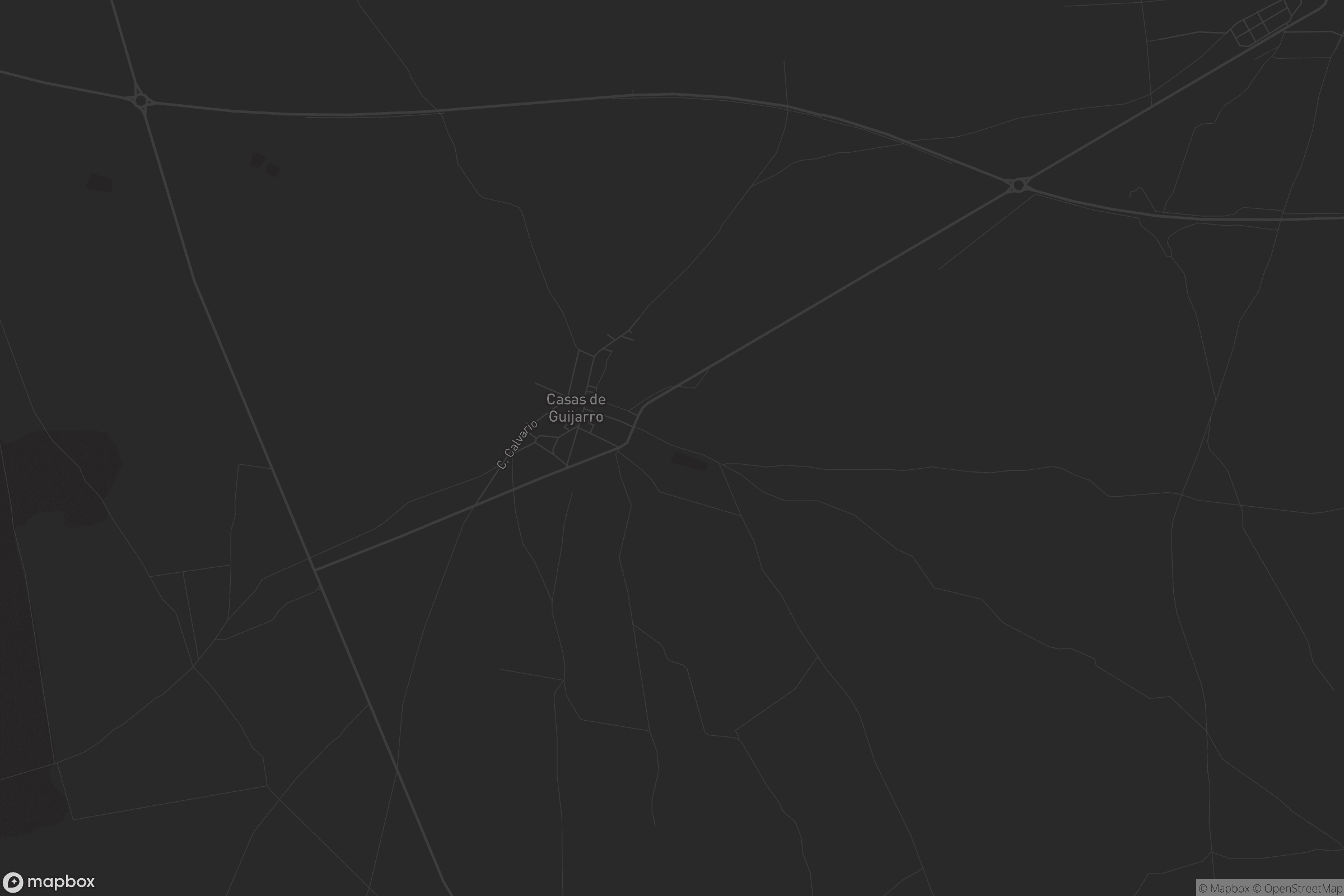 Mapa de Casas de Guijarro