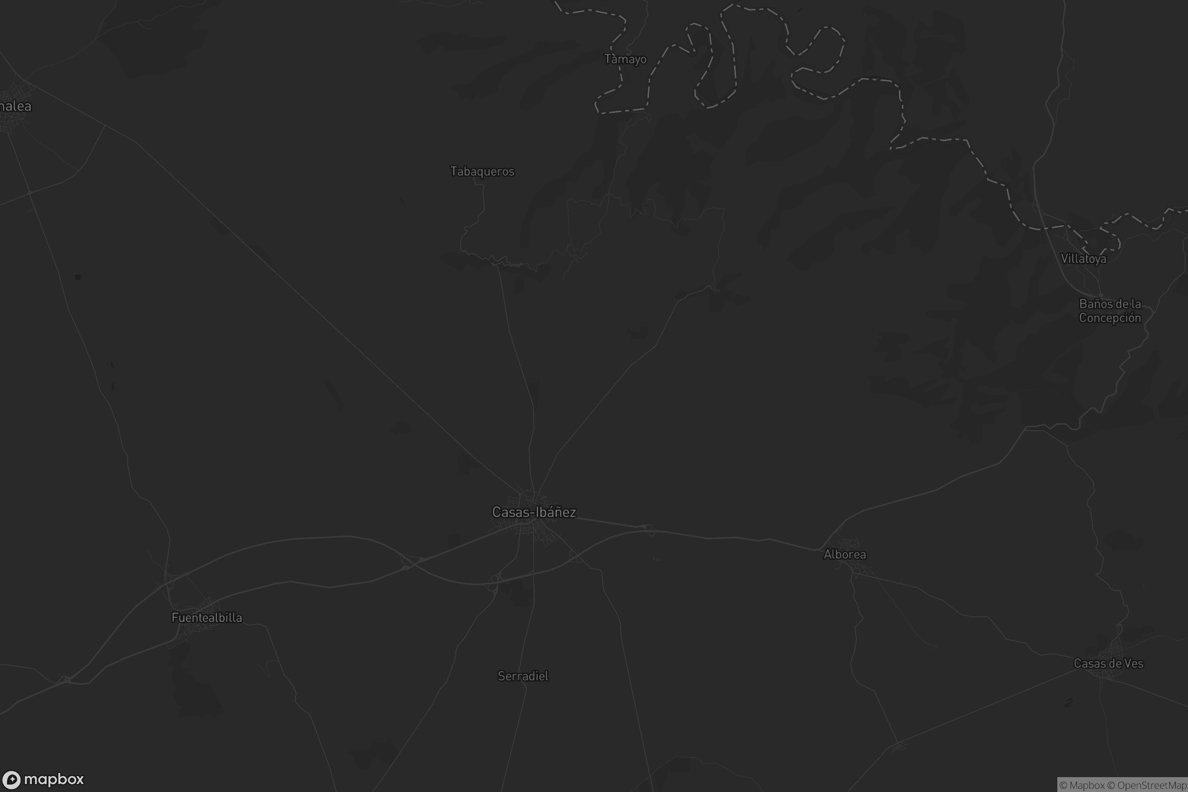 Mapa de Casas-Ibáñez