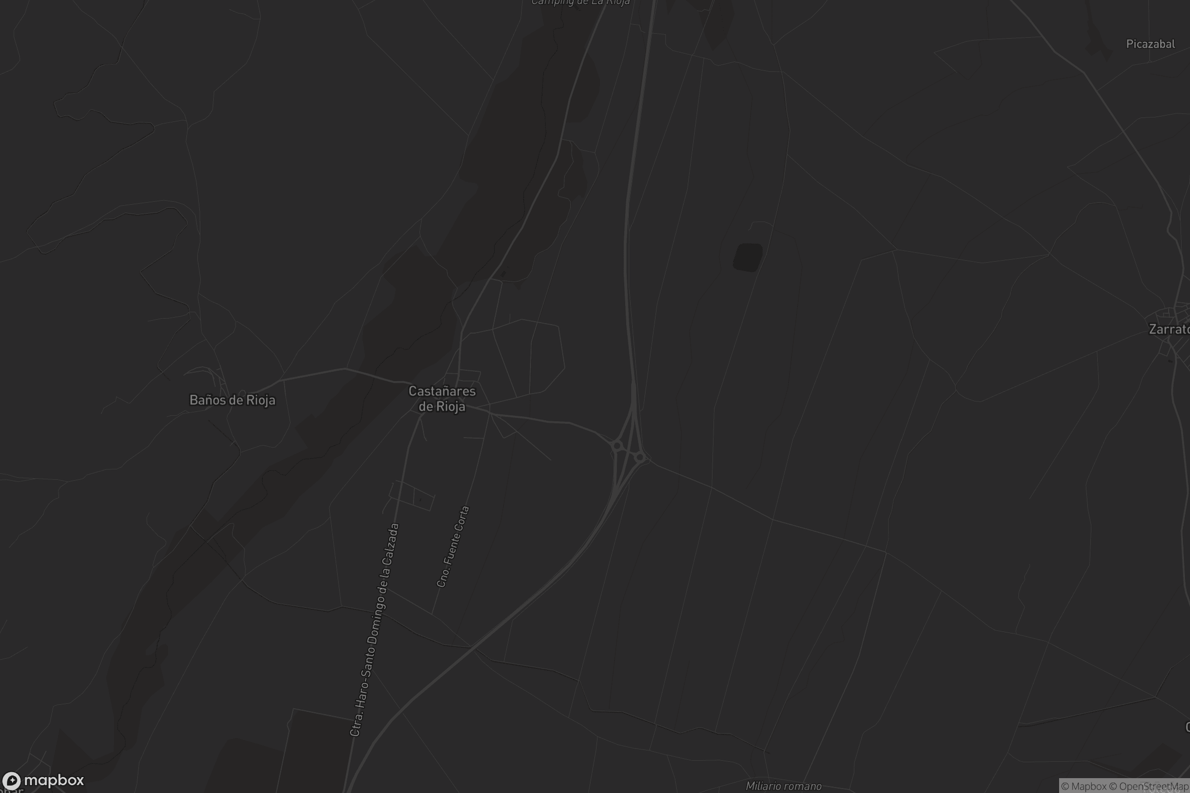 Mapa de Castañares de Rioja