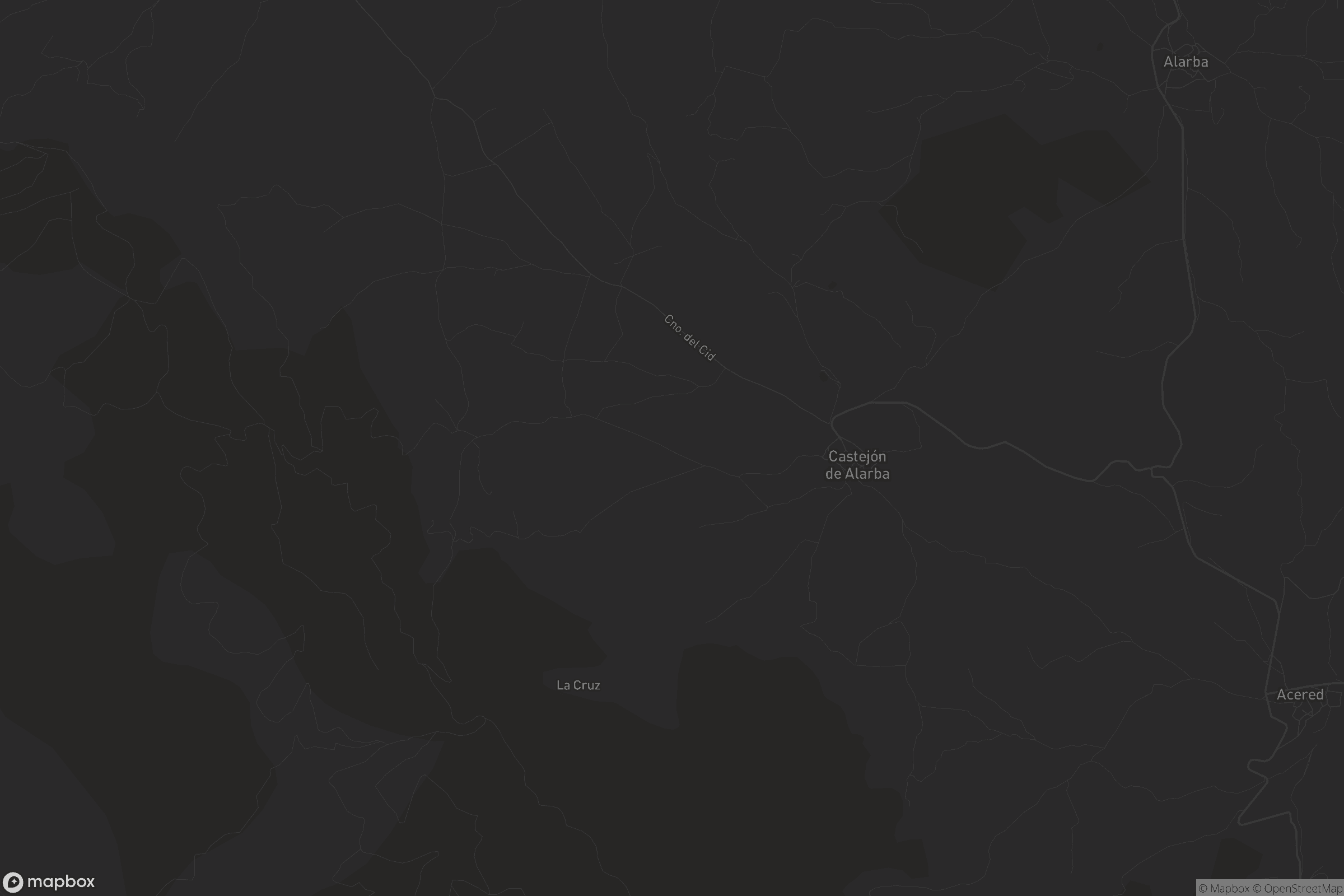 Mapa de Castejón de Alarba