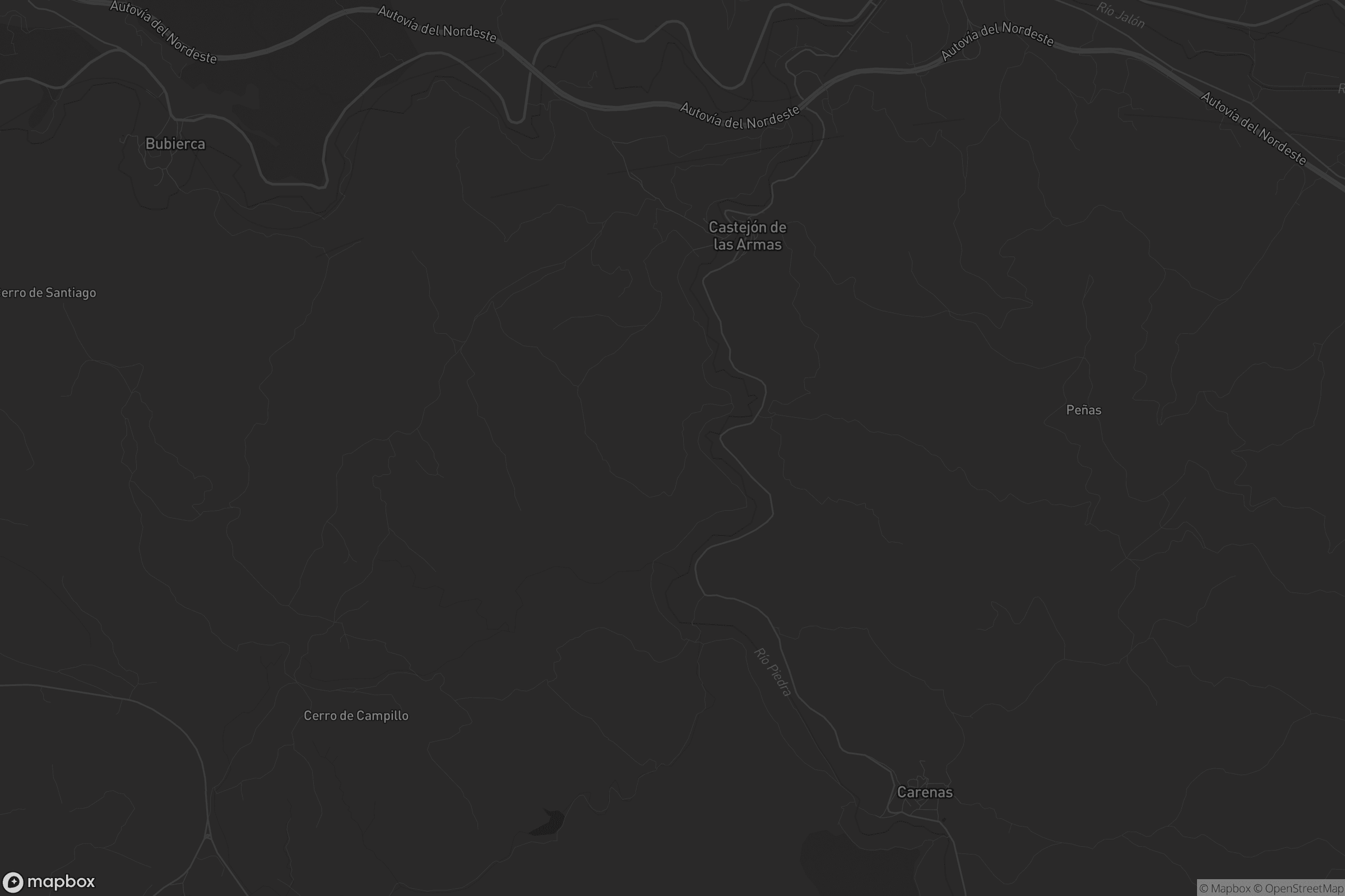 Mapa de Castejón de las Armas