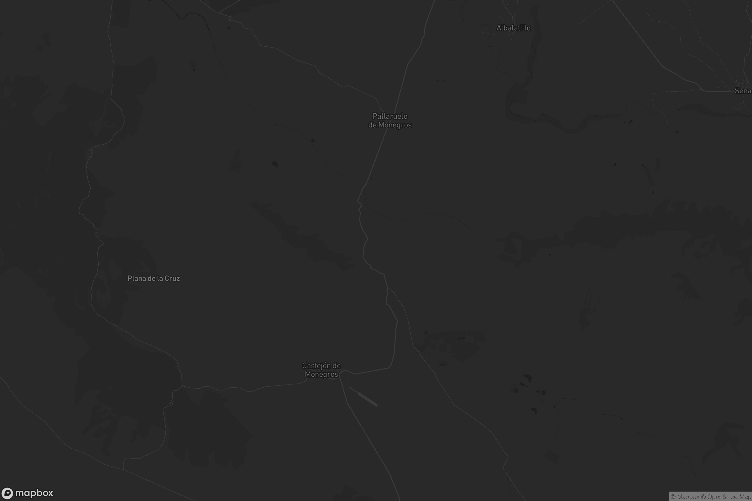 Mapa de Castejón de Monegros