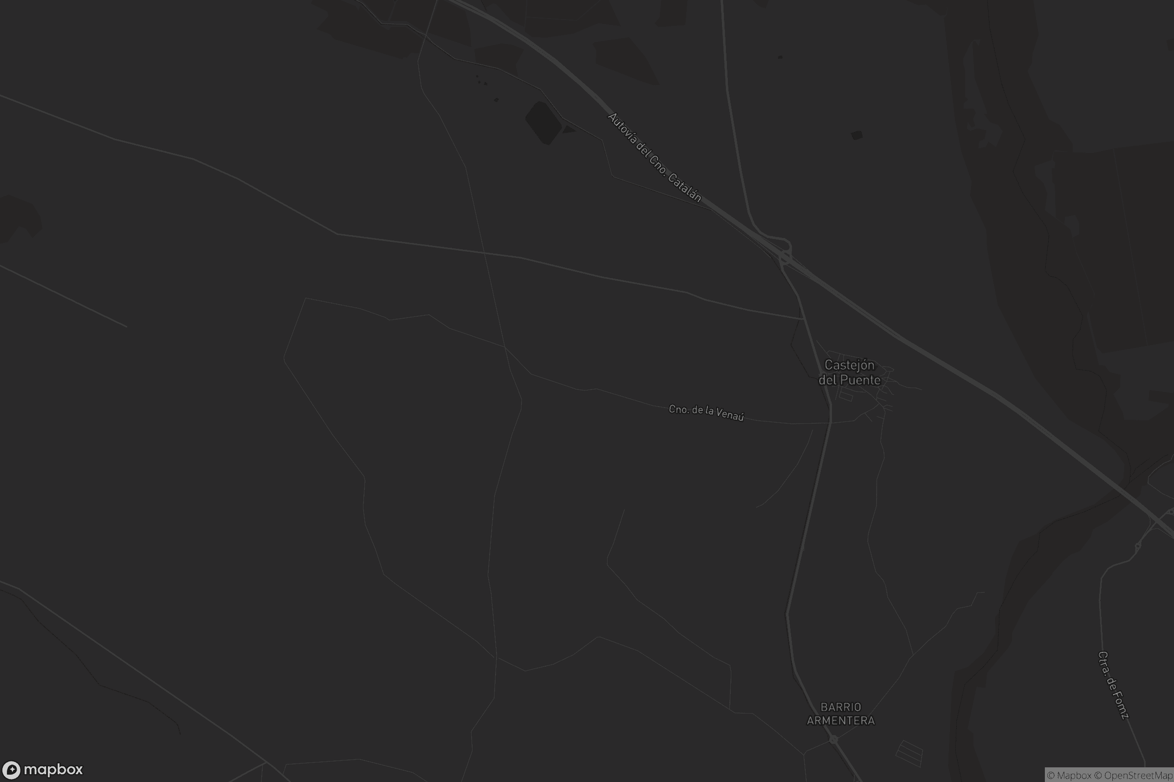 Mapa de Castejón del Puente