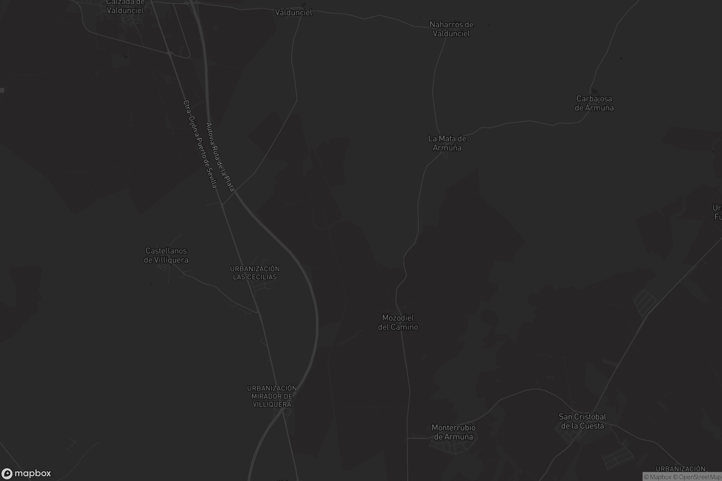 Mapa de Castellanos de Villiquera