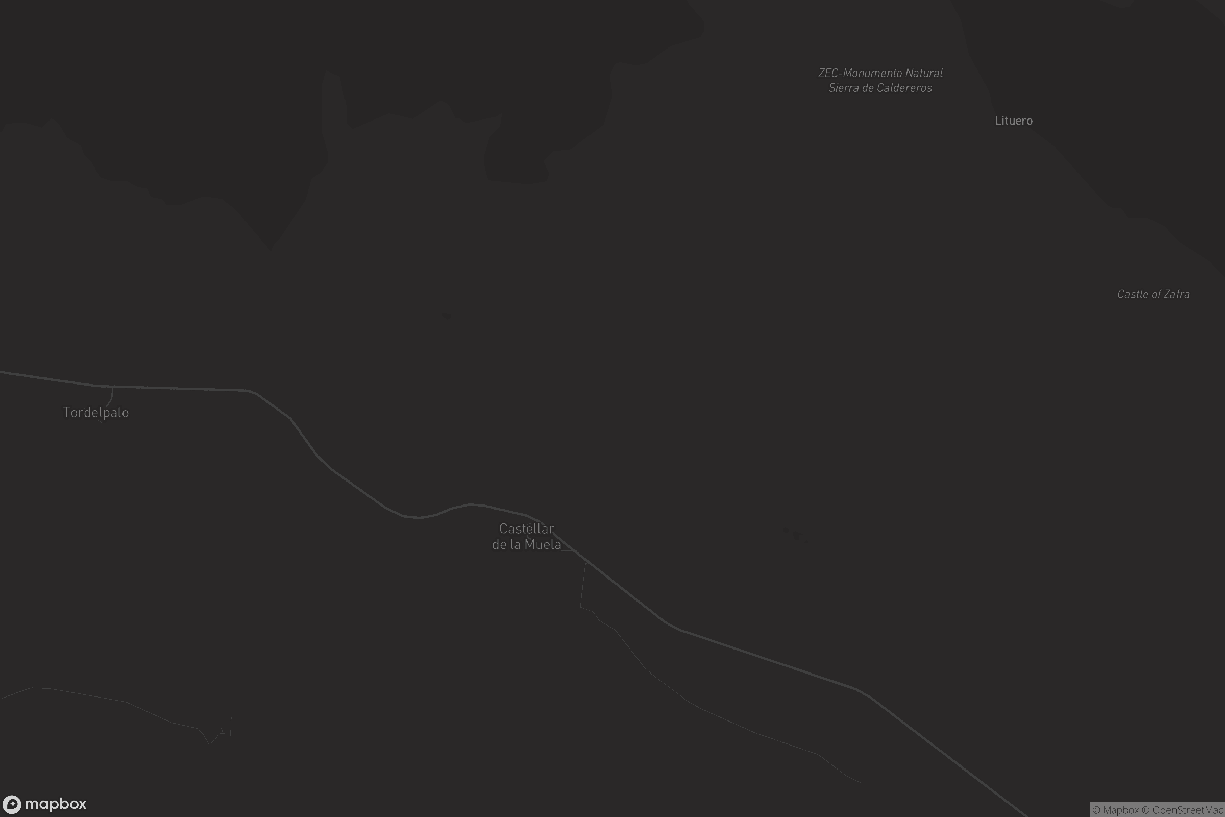 Mapa de Castellar de la Muela