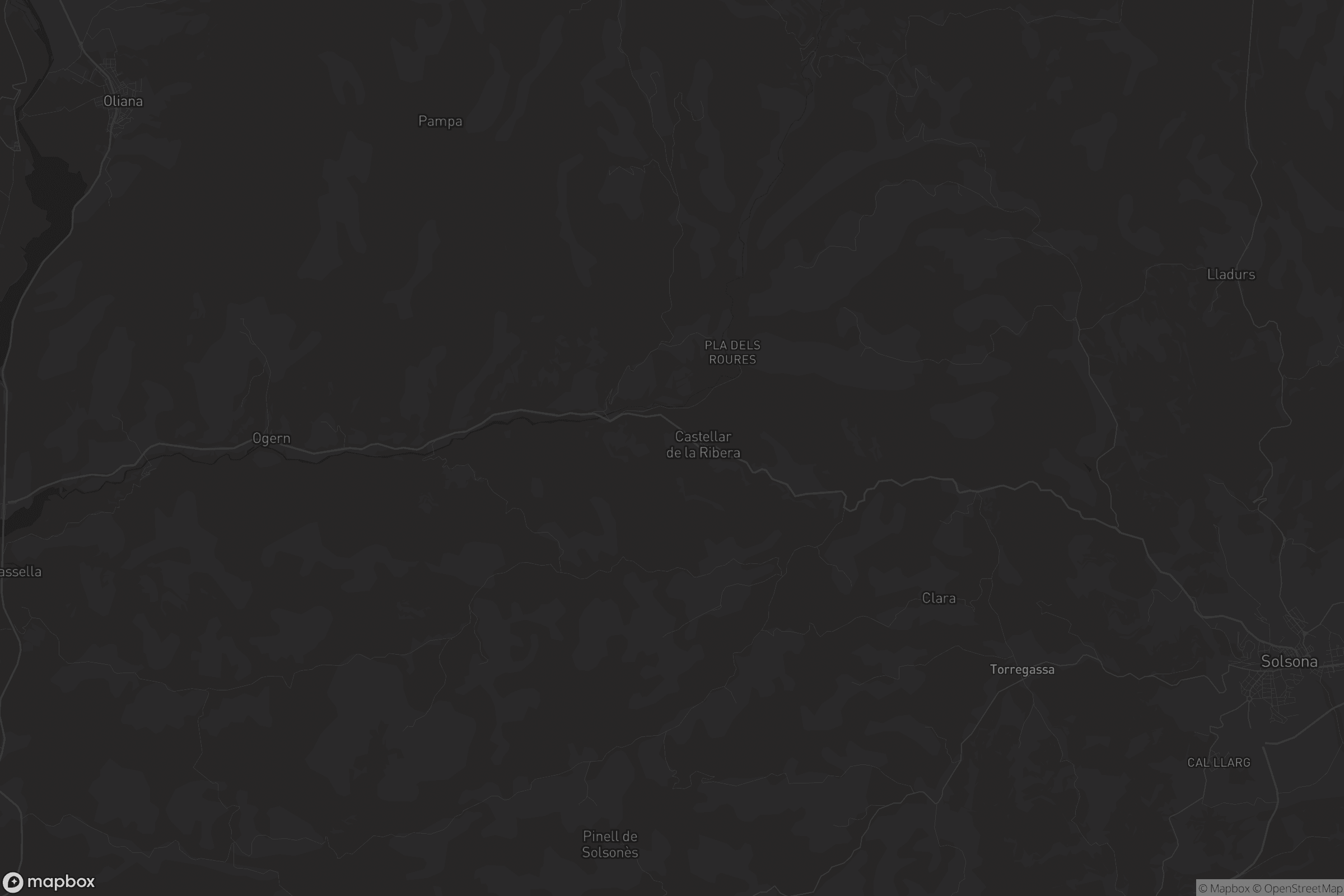 Mapa de Castellar de la Ribera