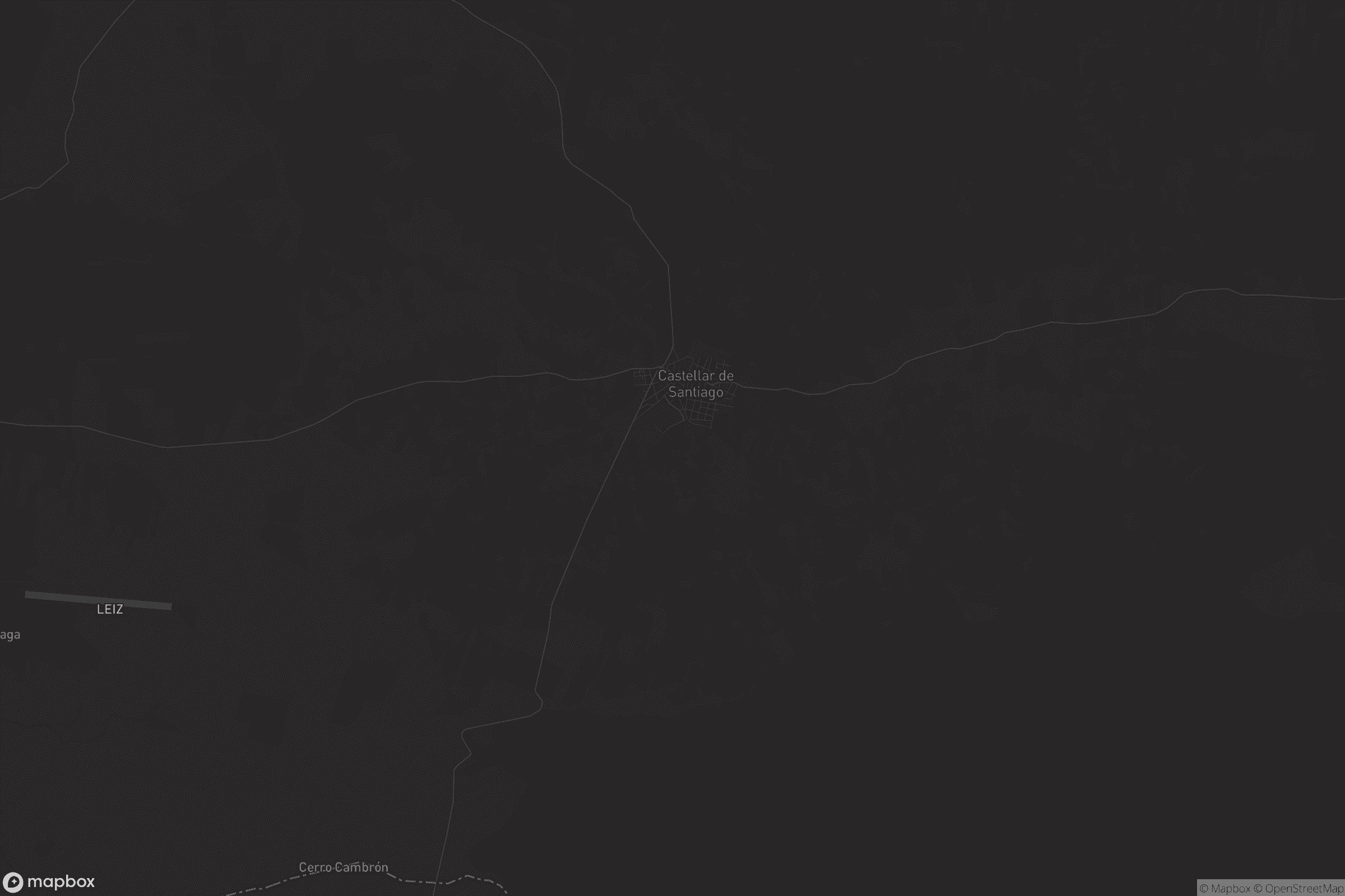 Mapa de Castellar de Santiago