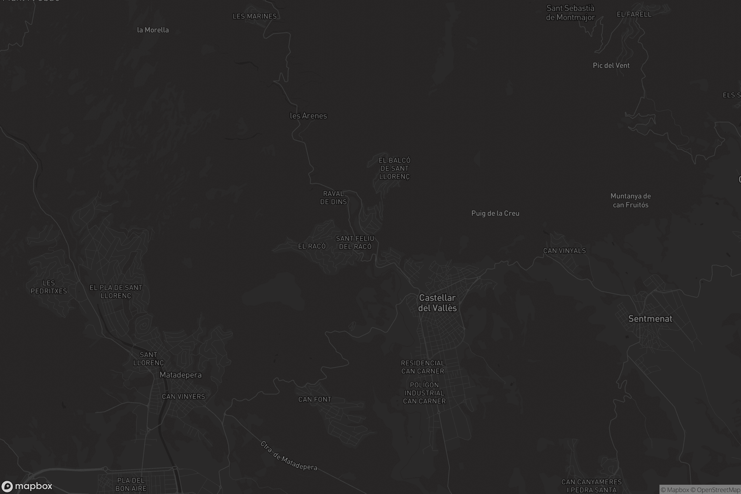 Mapa de Castellar del Vallès