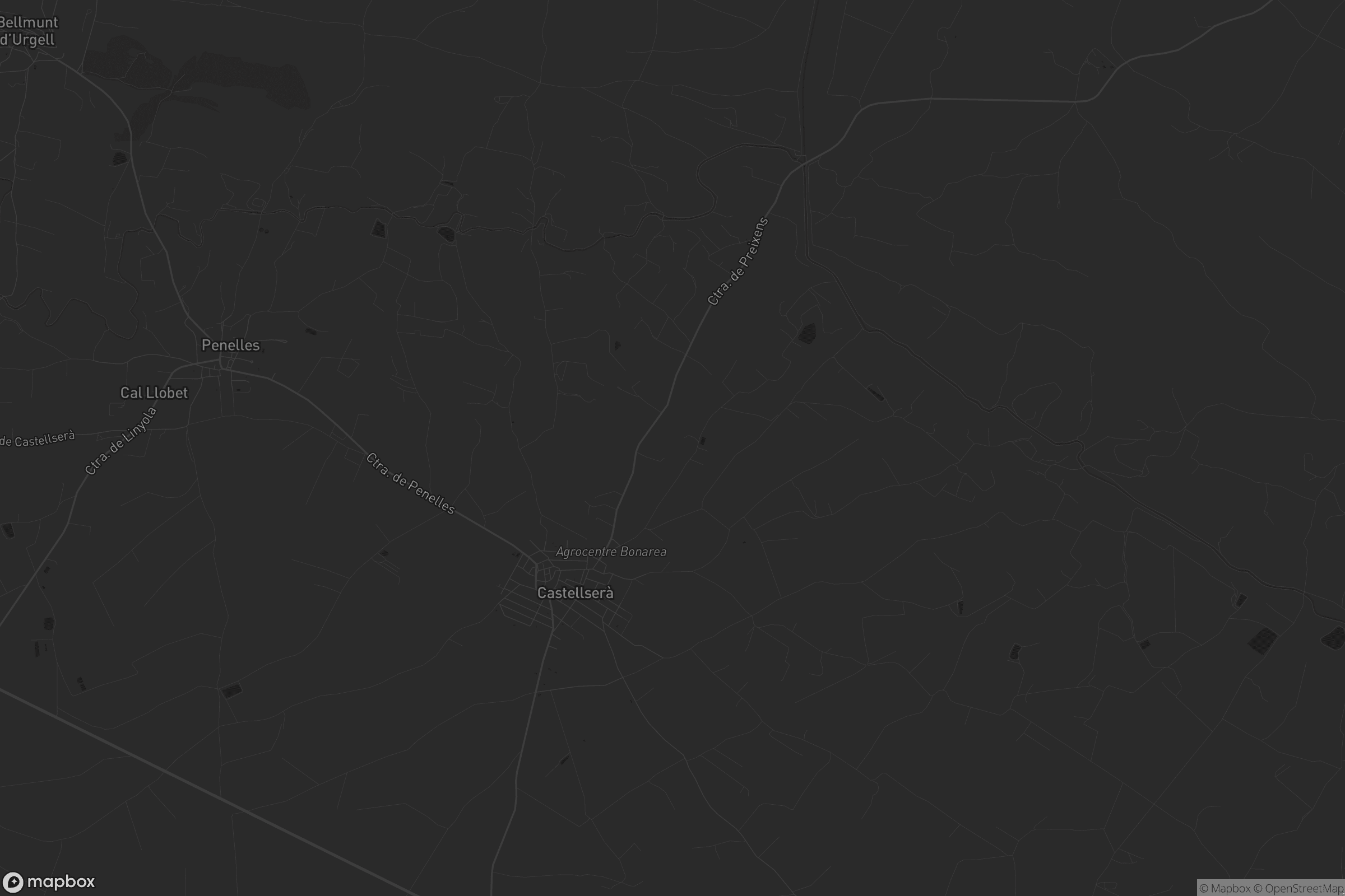 Mapa de Castellserà