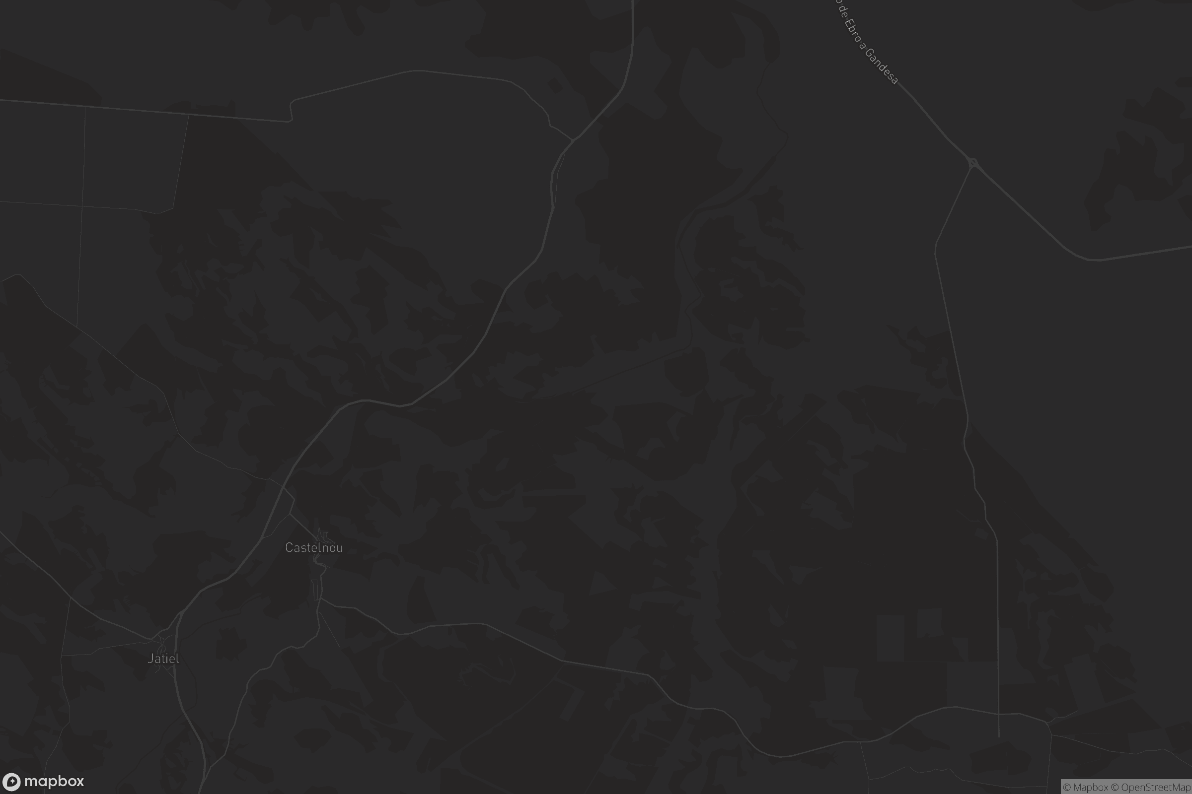 Mapa de Castelnou