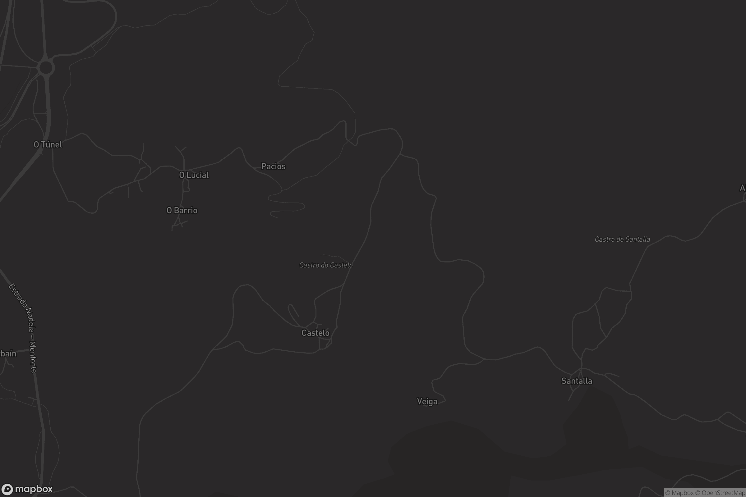 Mapa de Castelo de Somoza