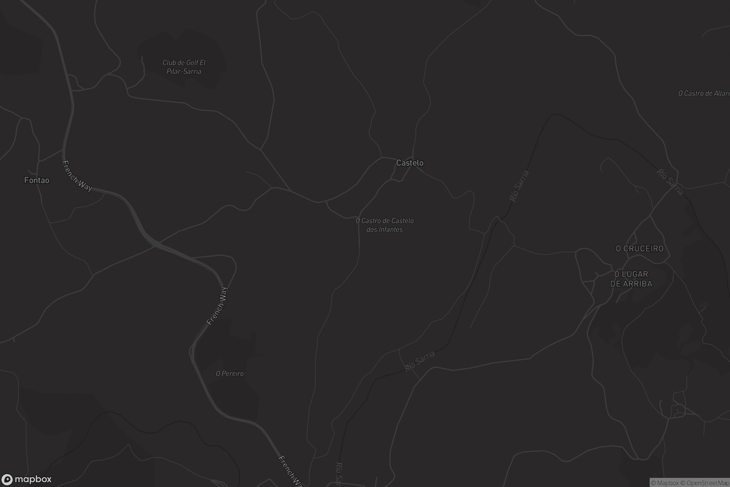 Mapa de Castelo dos Infantes