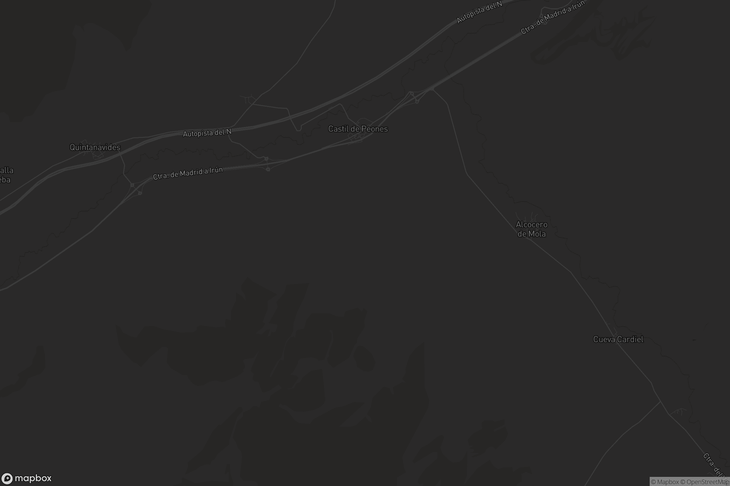 Mapa de Castil de Peones