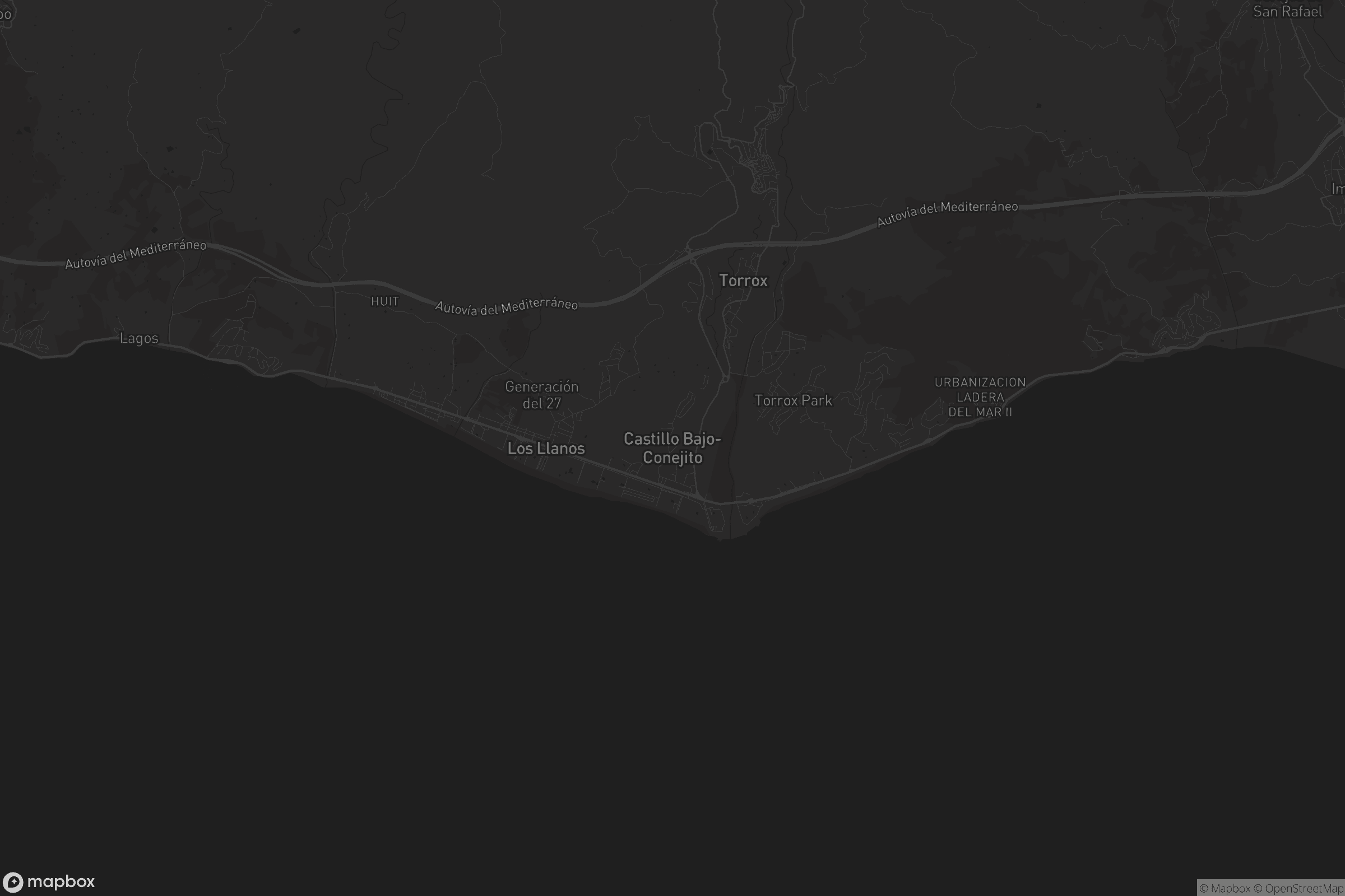 Mapa de Castillo Bajo-Conejito