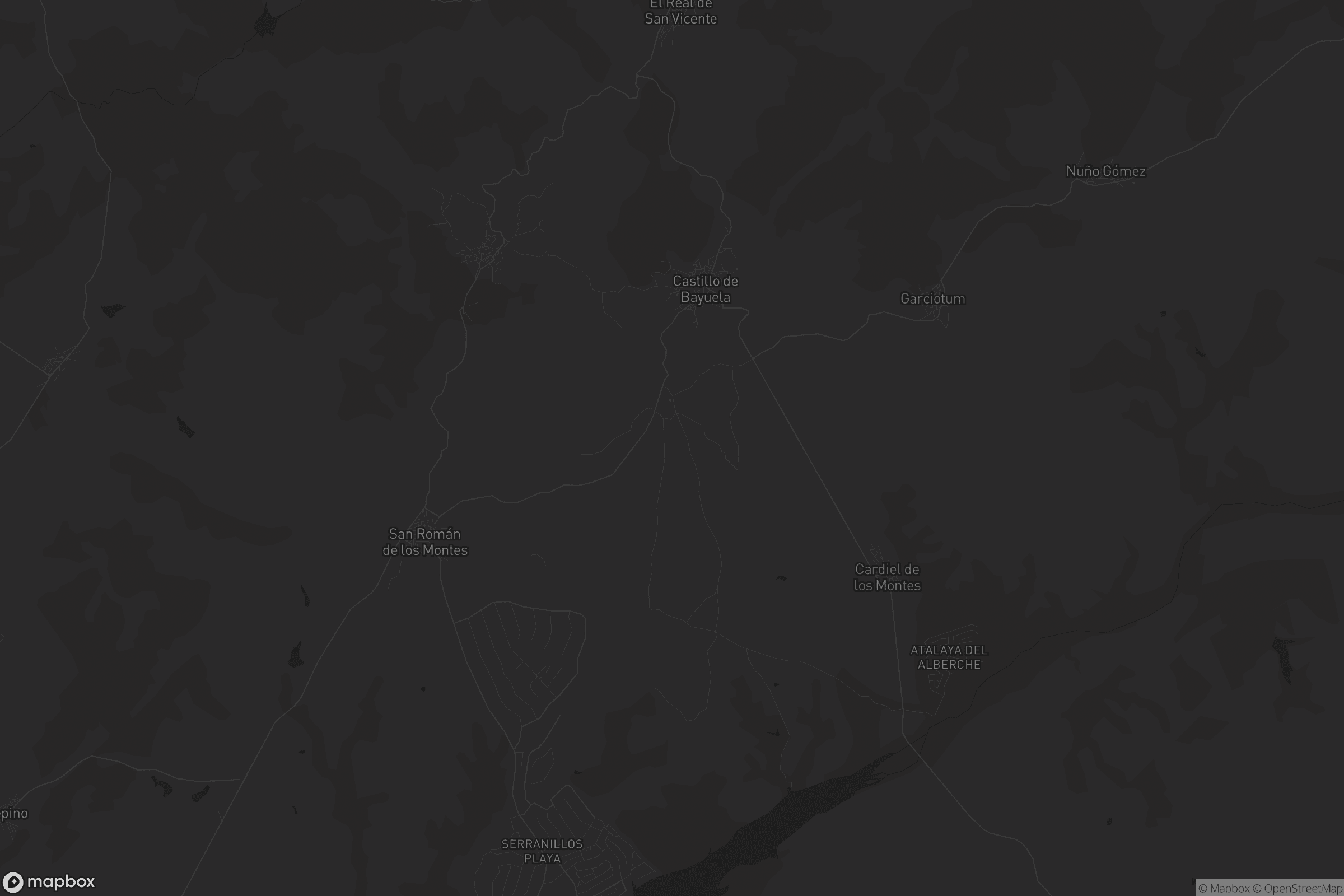 Mapa de Castillo de Bayuela