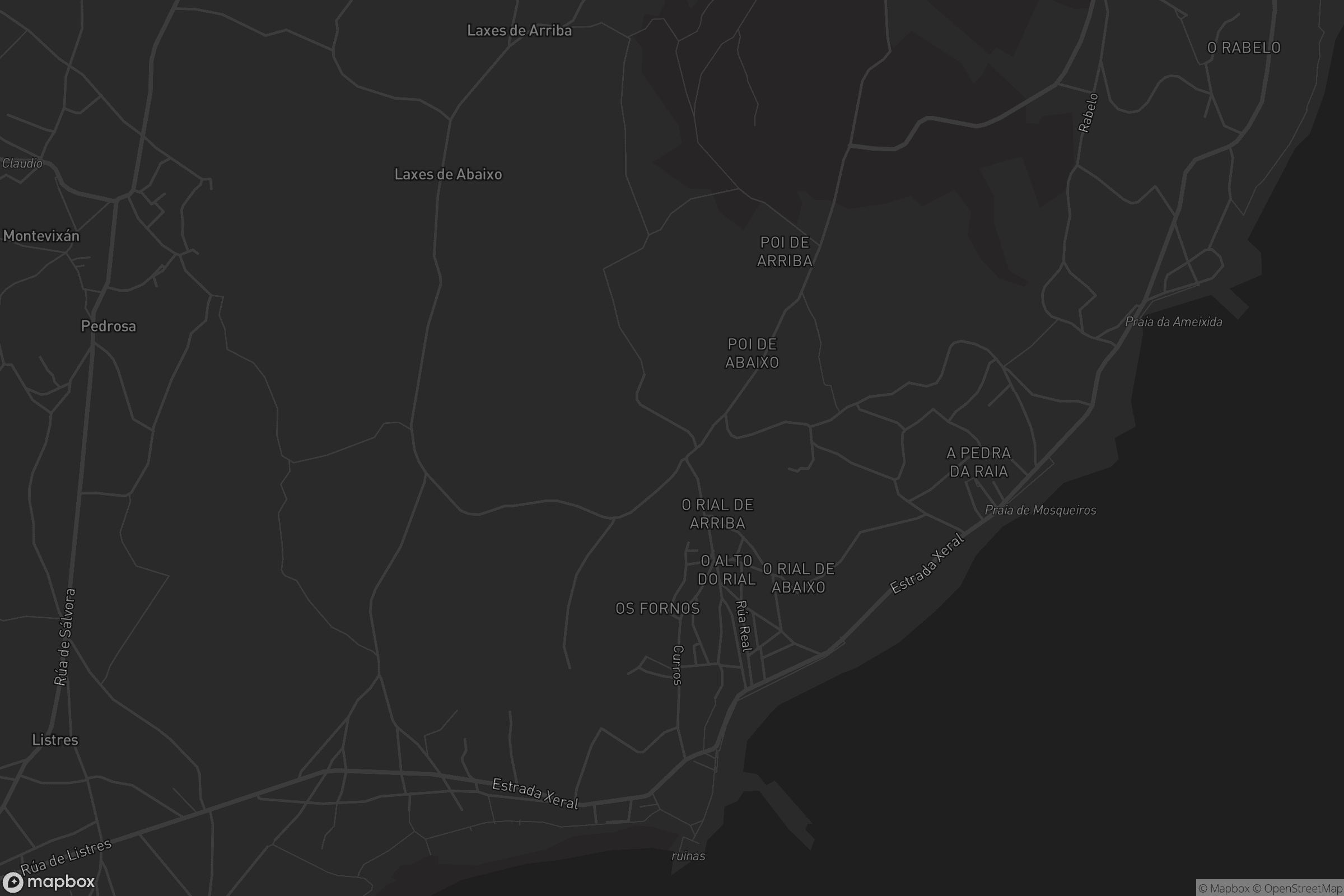 Mapa de Castiñeiras