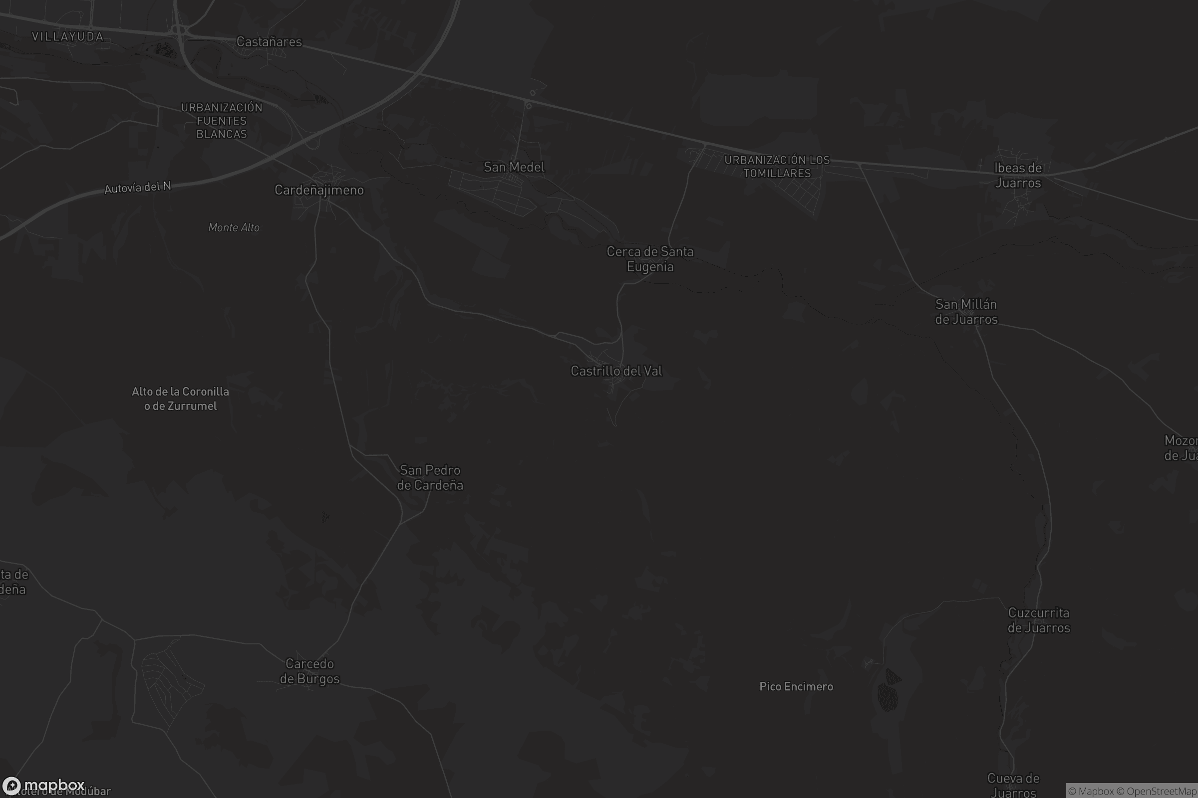 Mapa de Castrillo del Val