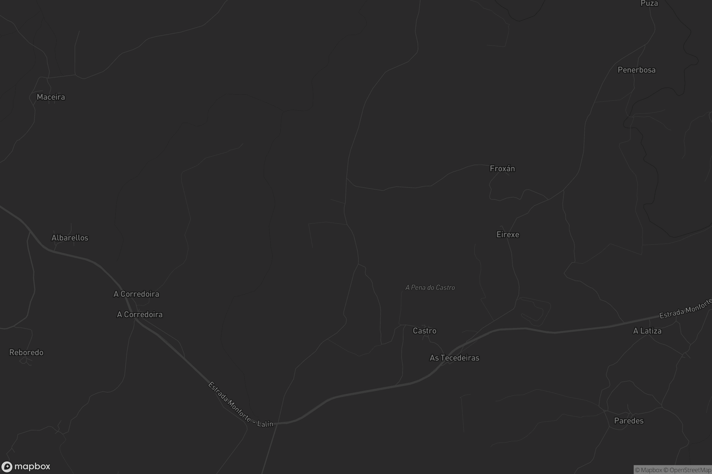 Mapa de Castro de Cabras