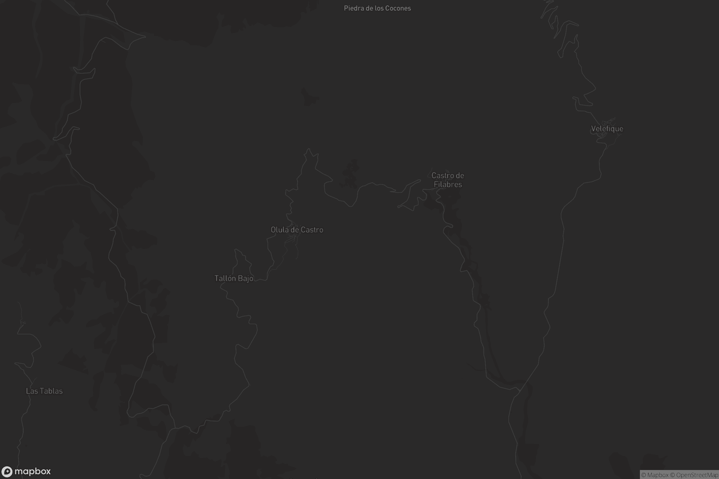 Mapa de Castro de Filabres