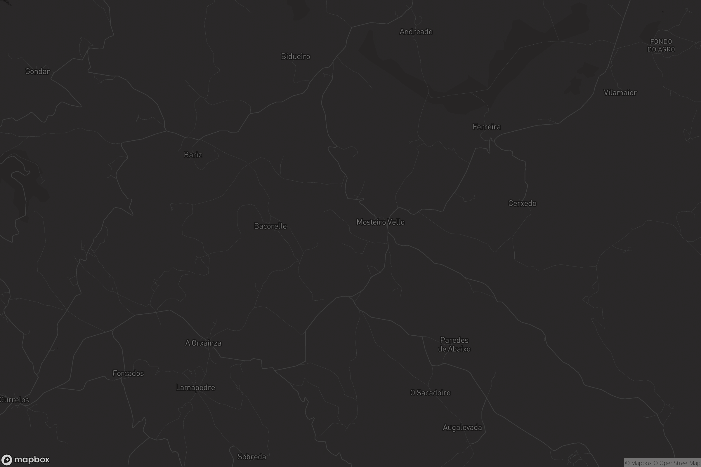 Mapa de Castro de Rei de Lemos