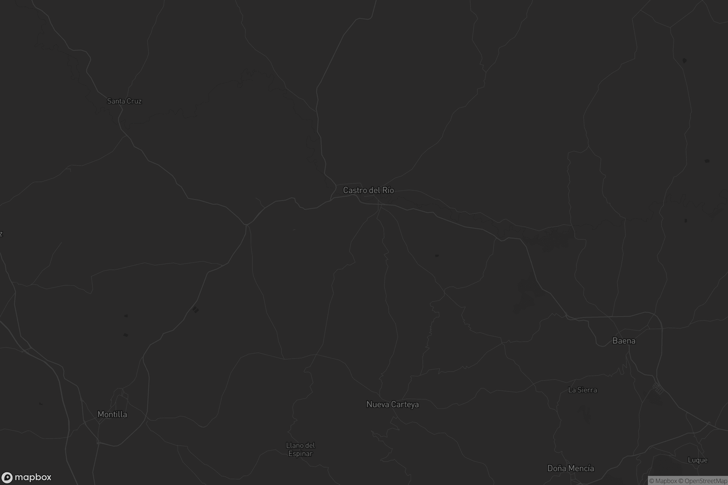 Mapa de Castro del Río