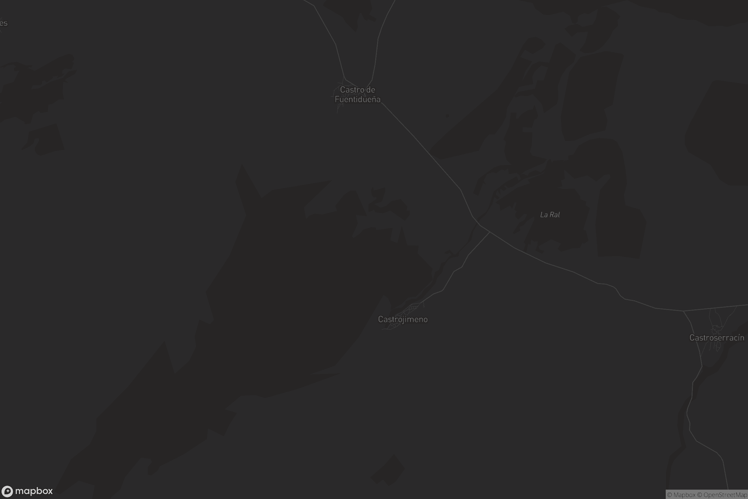 Mapa de Castrojimeno