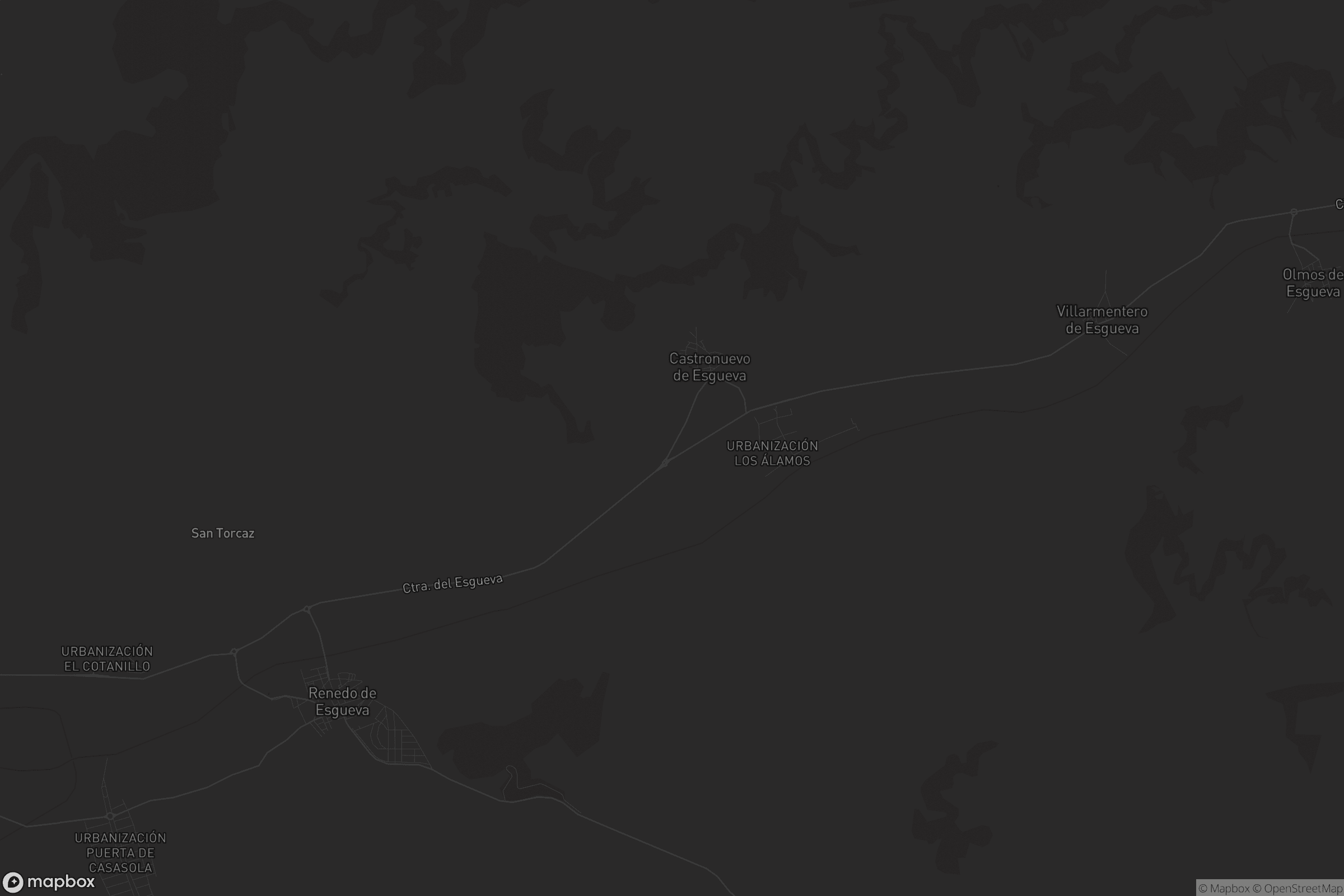 Mapa de Castronuevo de Esgueva