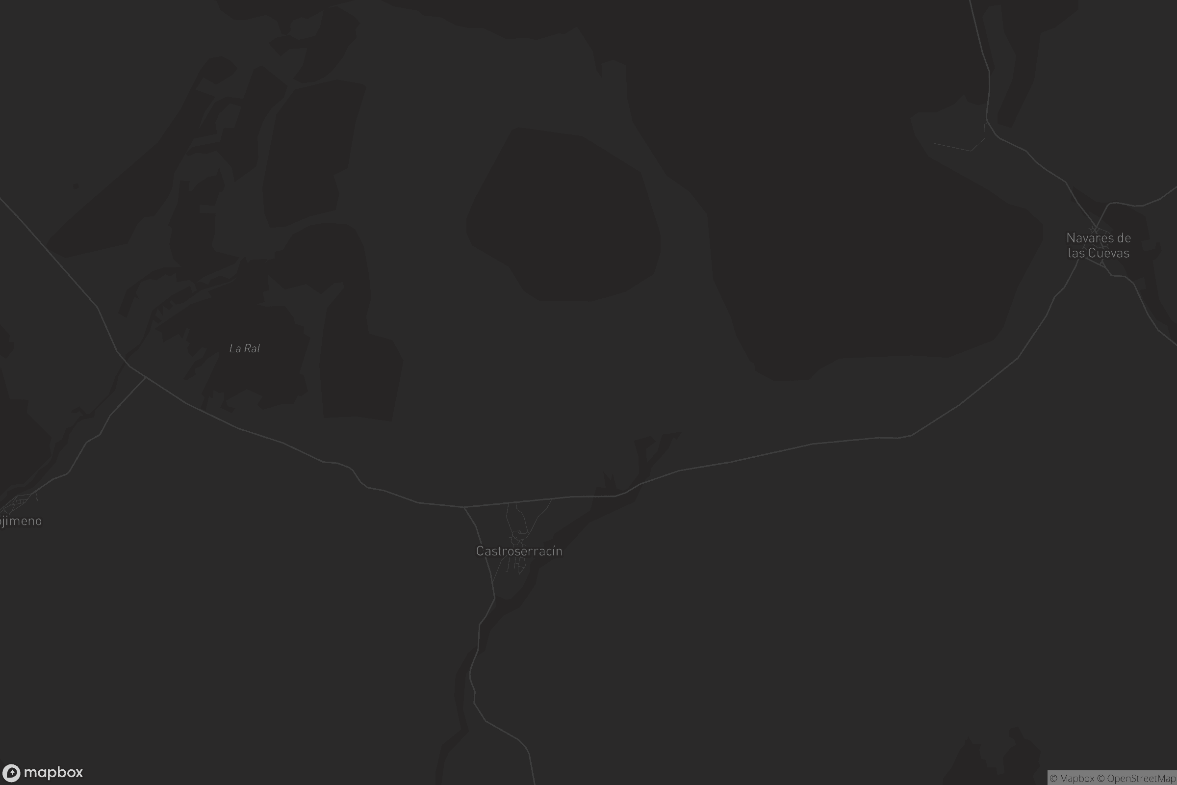Mapa de Castroserracín