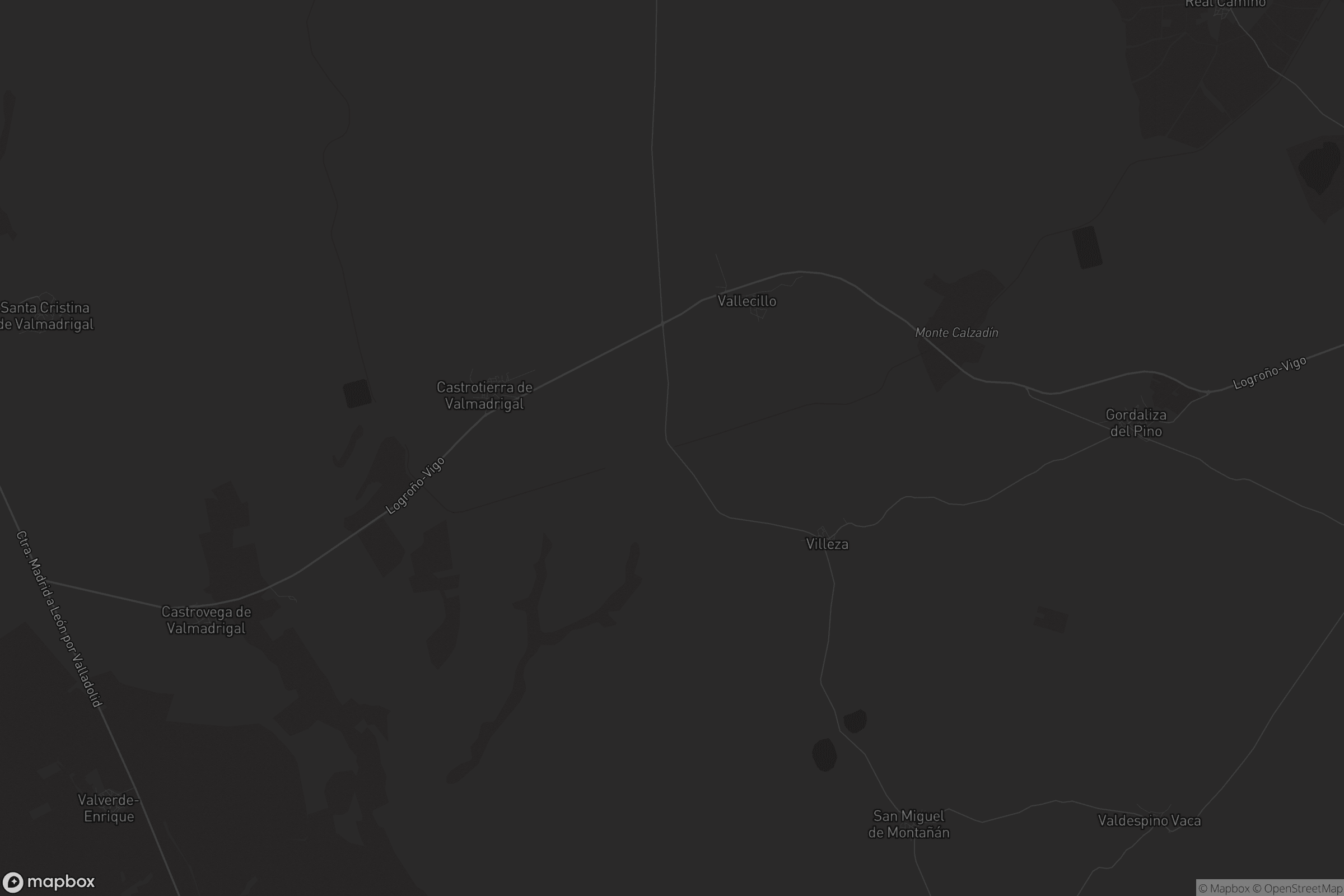 Mapa de Castrotierra de Valmadrigal