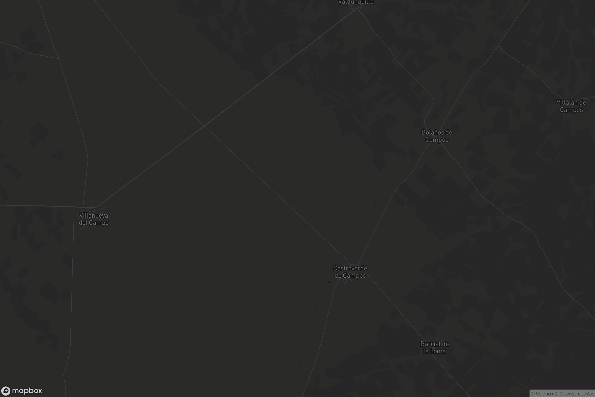 Mapa de Castroverde de Campos