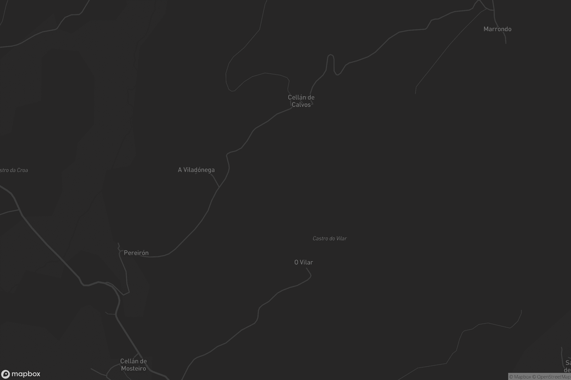 Mapa de Cellán de Calvos