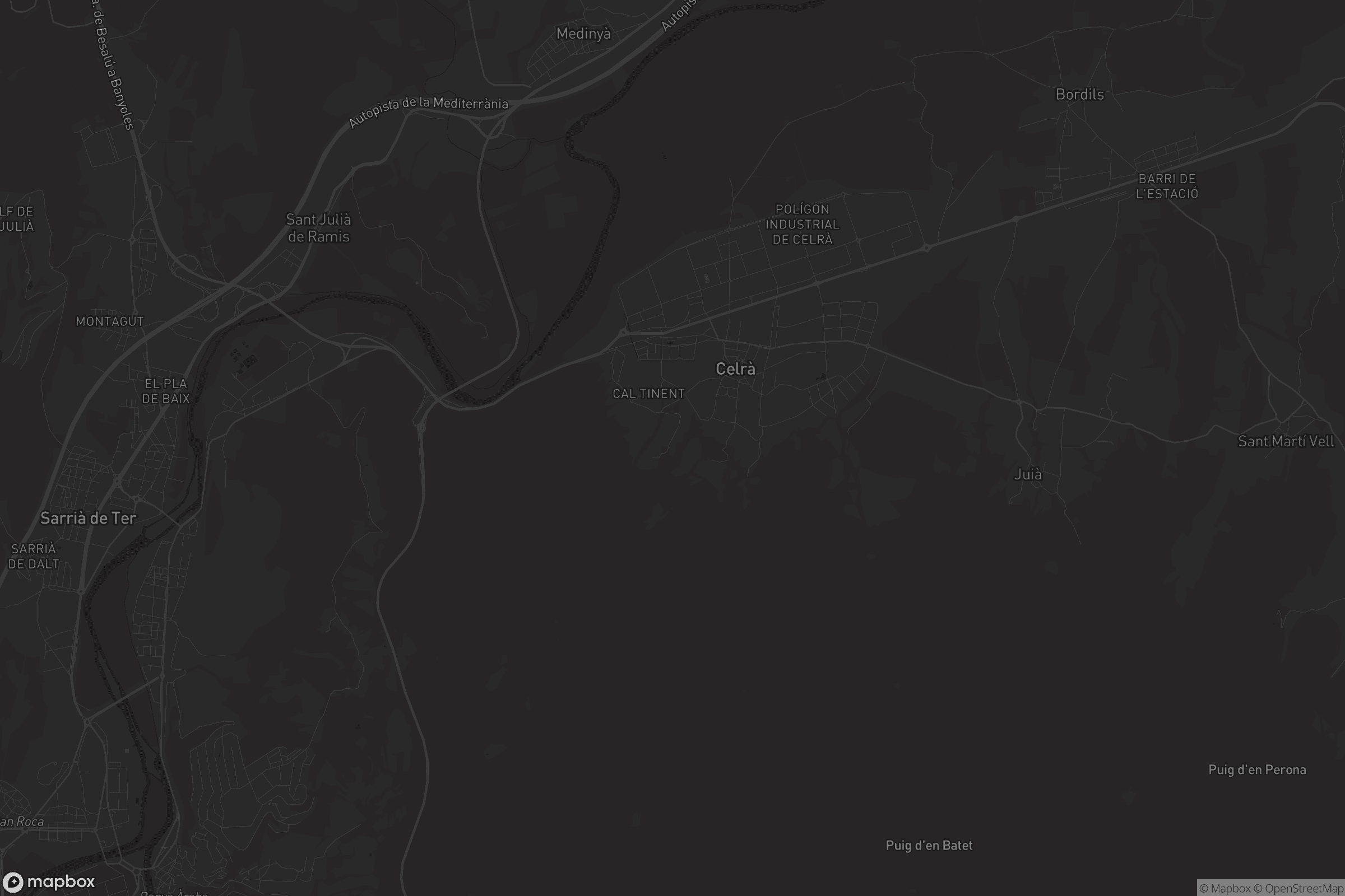 Mapa de Celrà