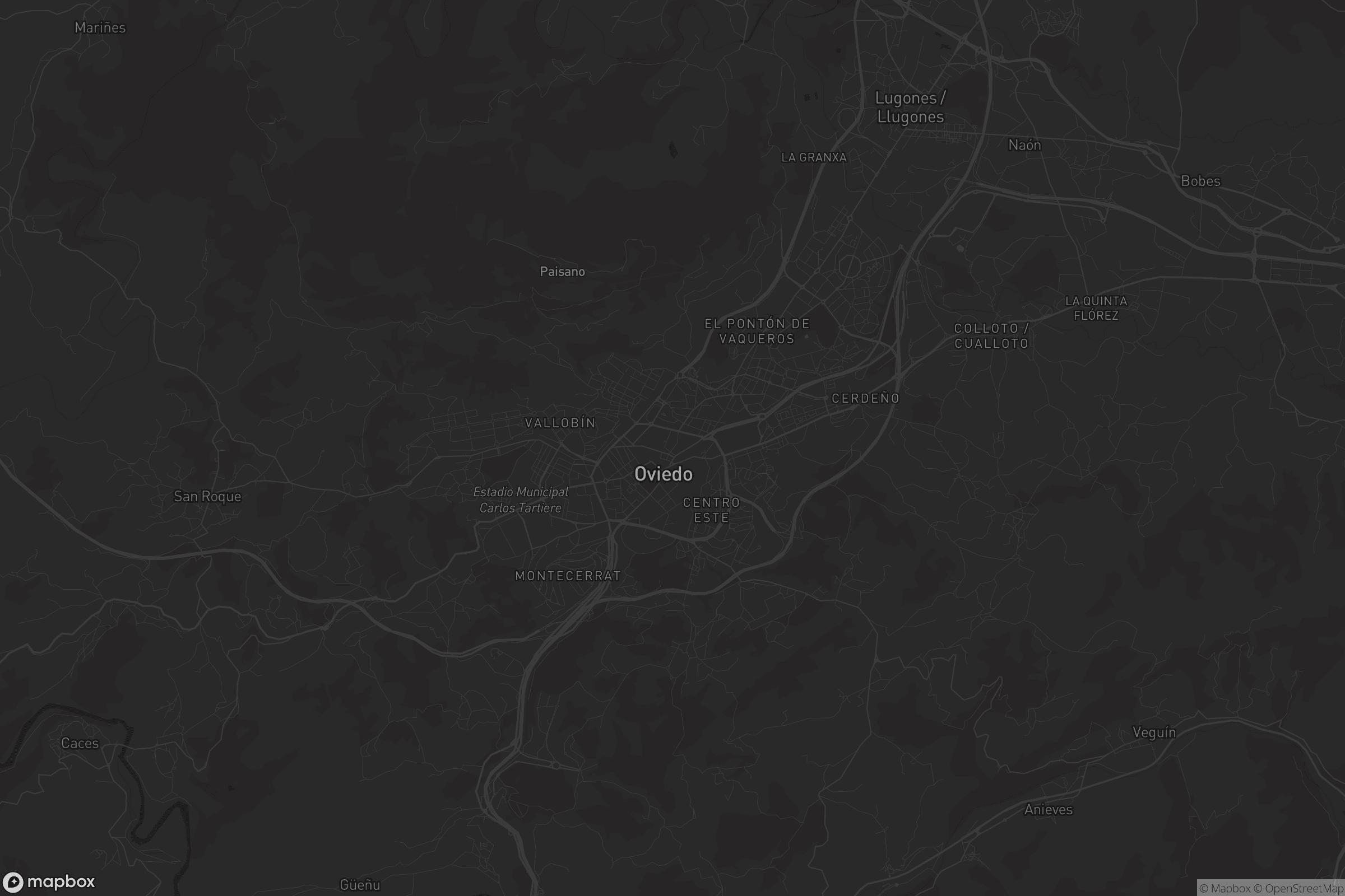 Mapa de Centro Norte