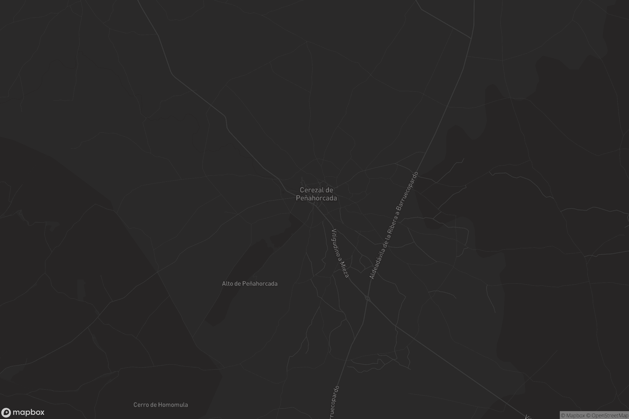 Mapa de Cerezal de Peñahorcada