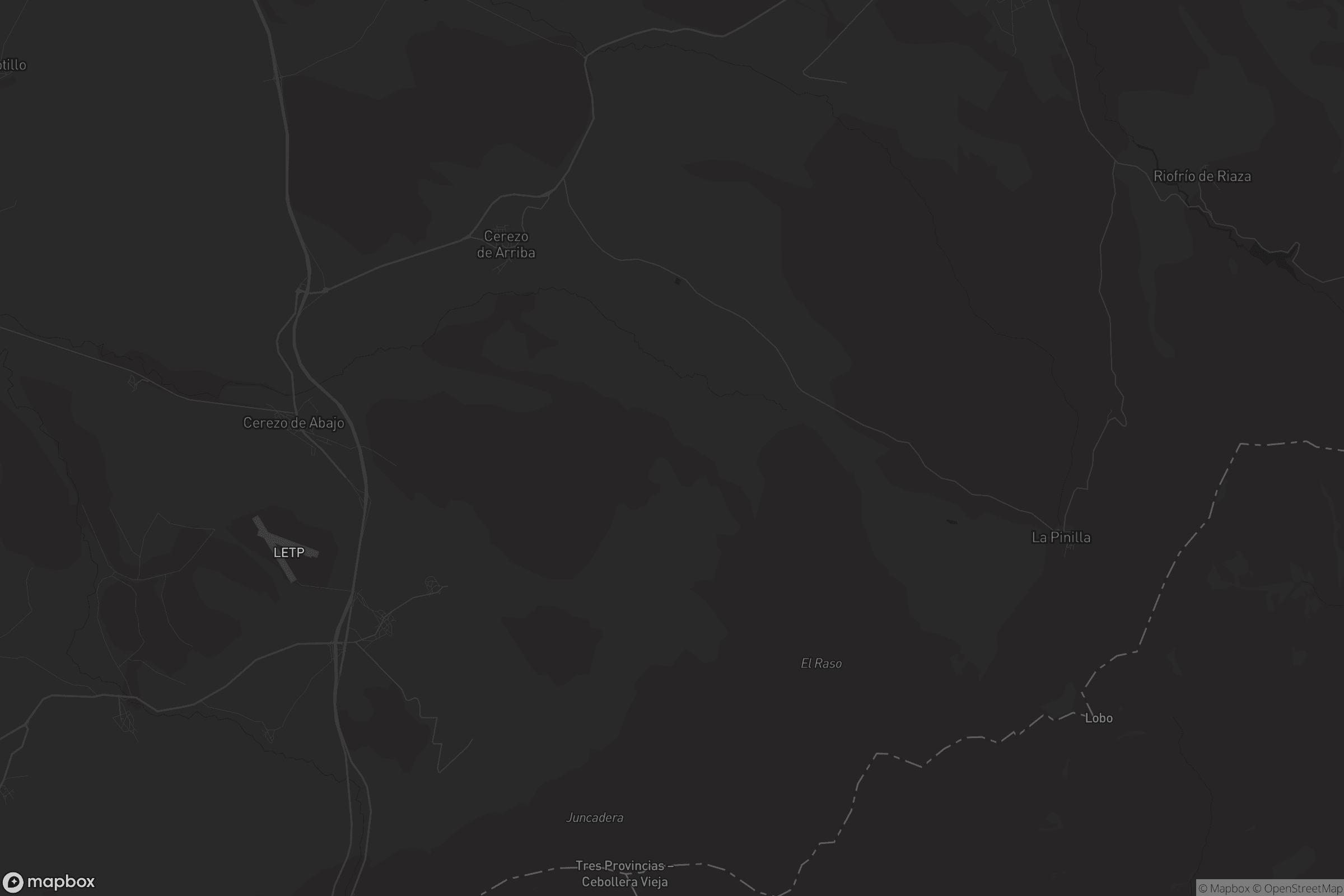 Mapa de Cerezo de Arriba