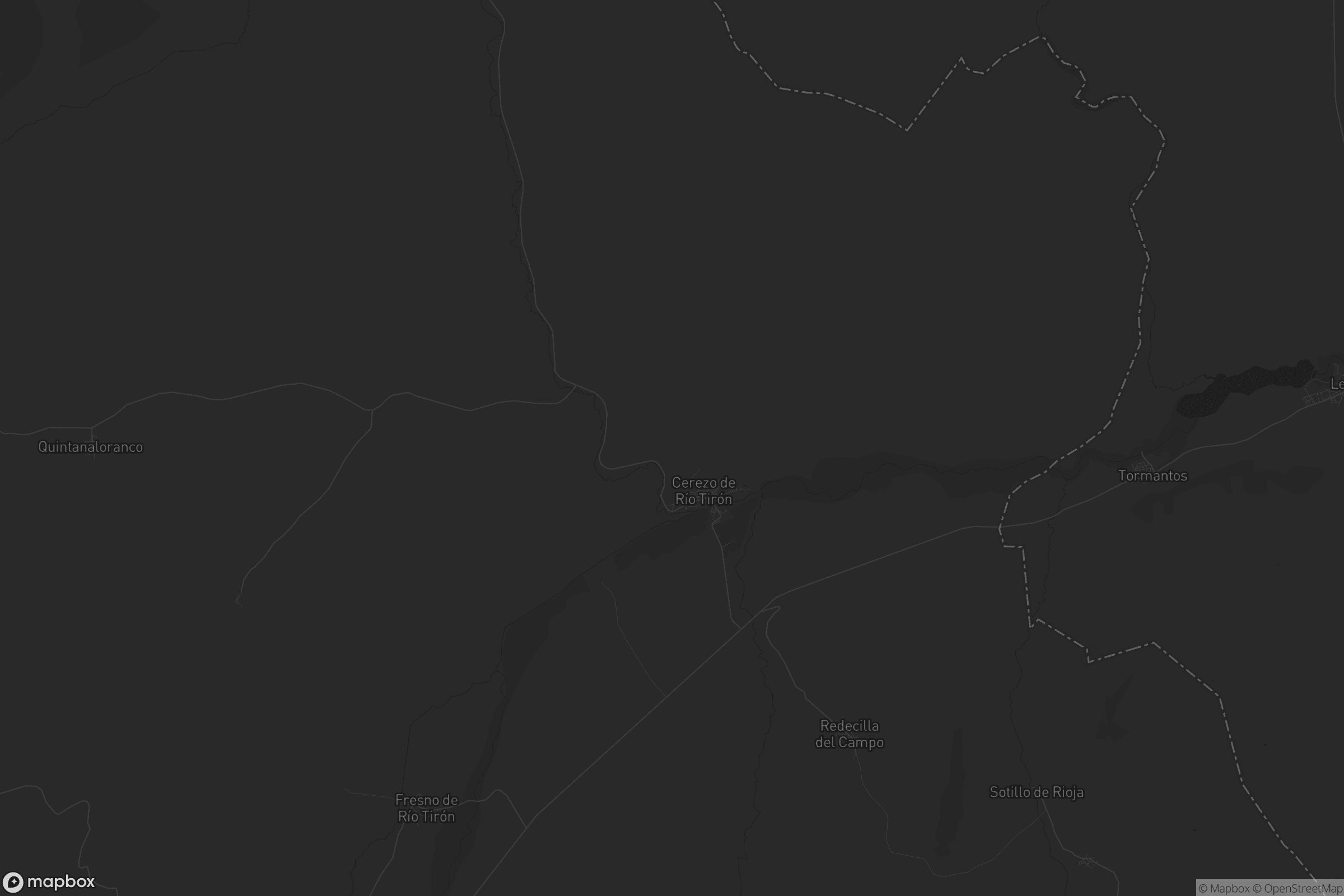 Mapa de Cerezo de Río Tirón